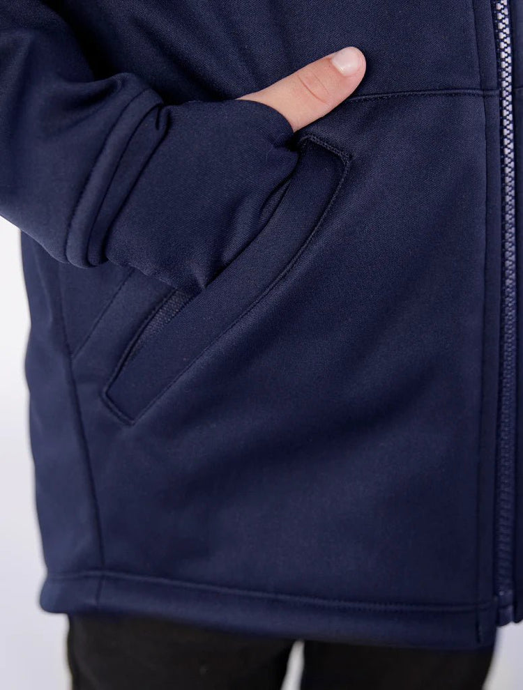 All Weather Waterproof Hoodie Navy 5 | Wellies Online