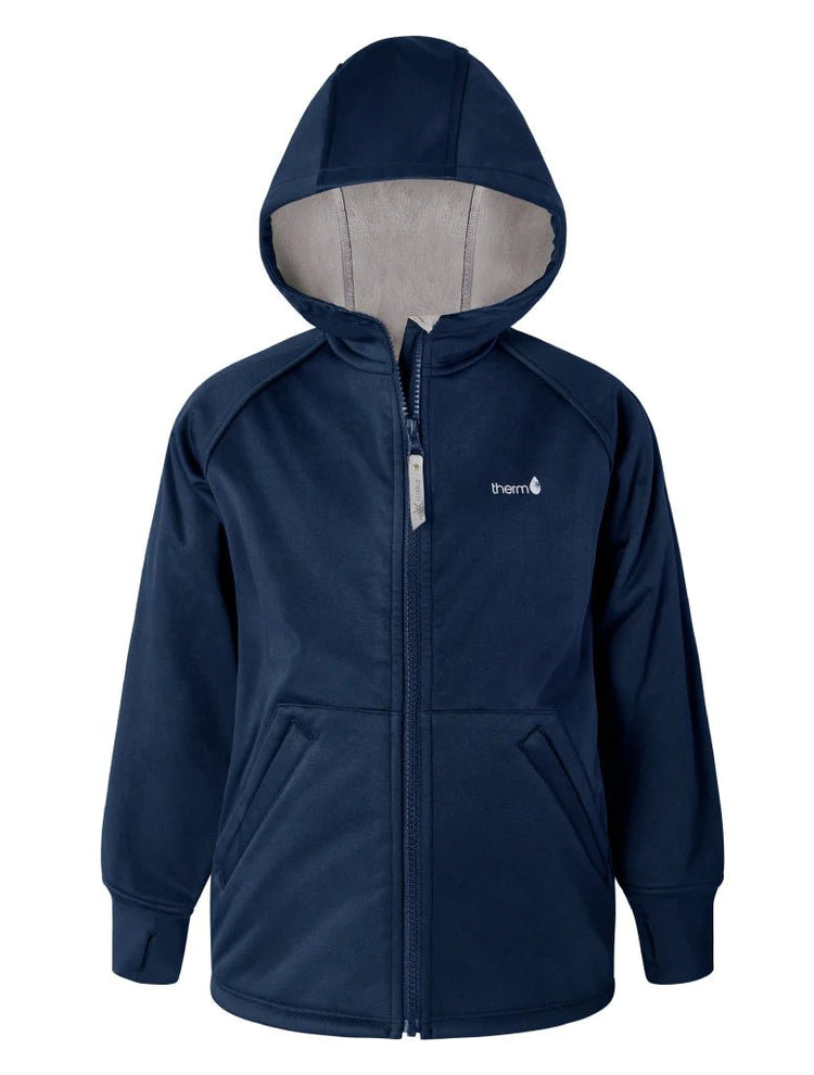 All Weather Waterproof Hoodie Navy 1 | Wellies Online