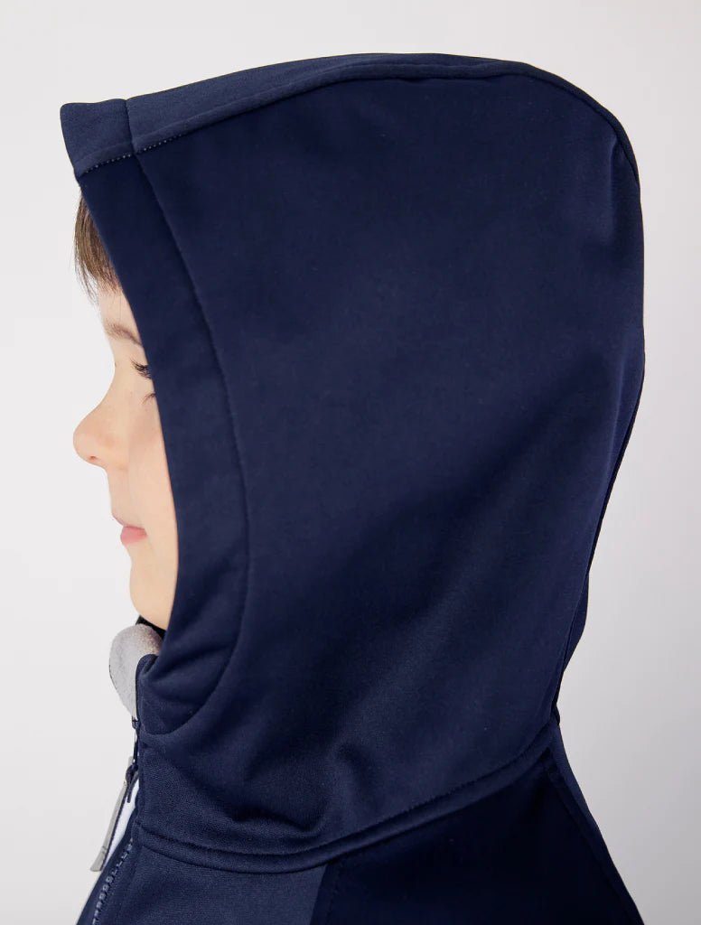 All Weather Waterproof Hoodie Navy 4 | Wellies Online