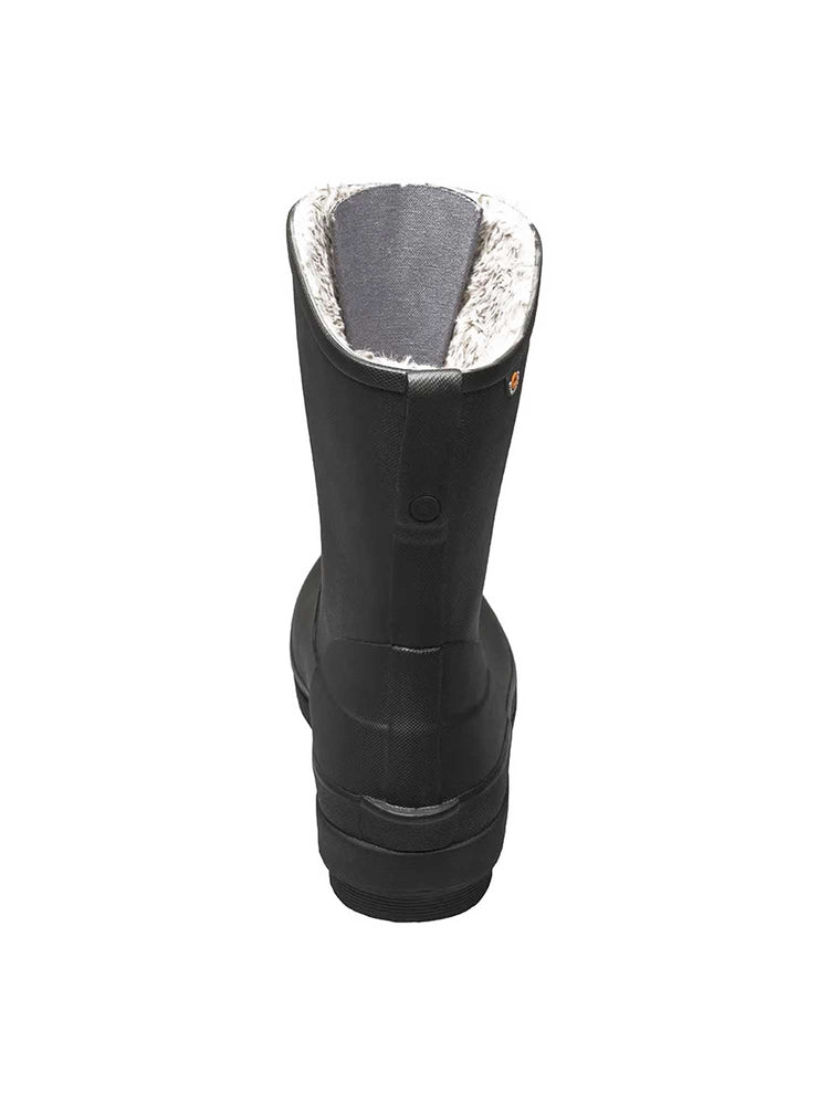 Amanda Plush 2 Zip Black Gumboots 3 | Wellies Online