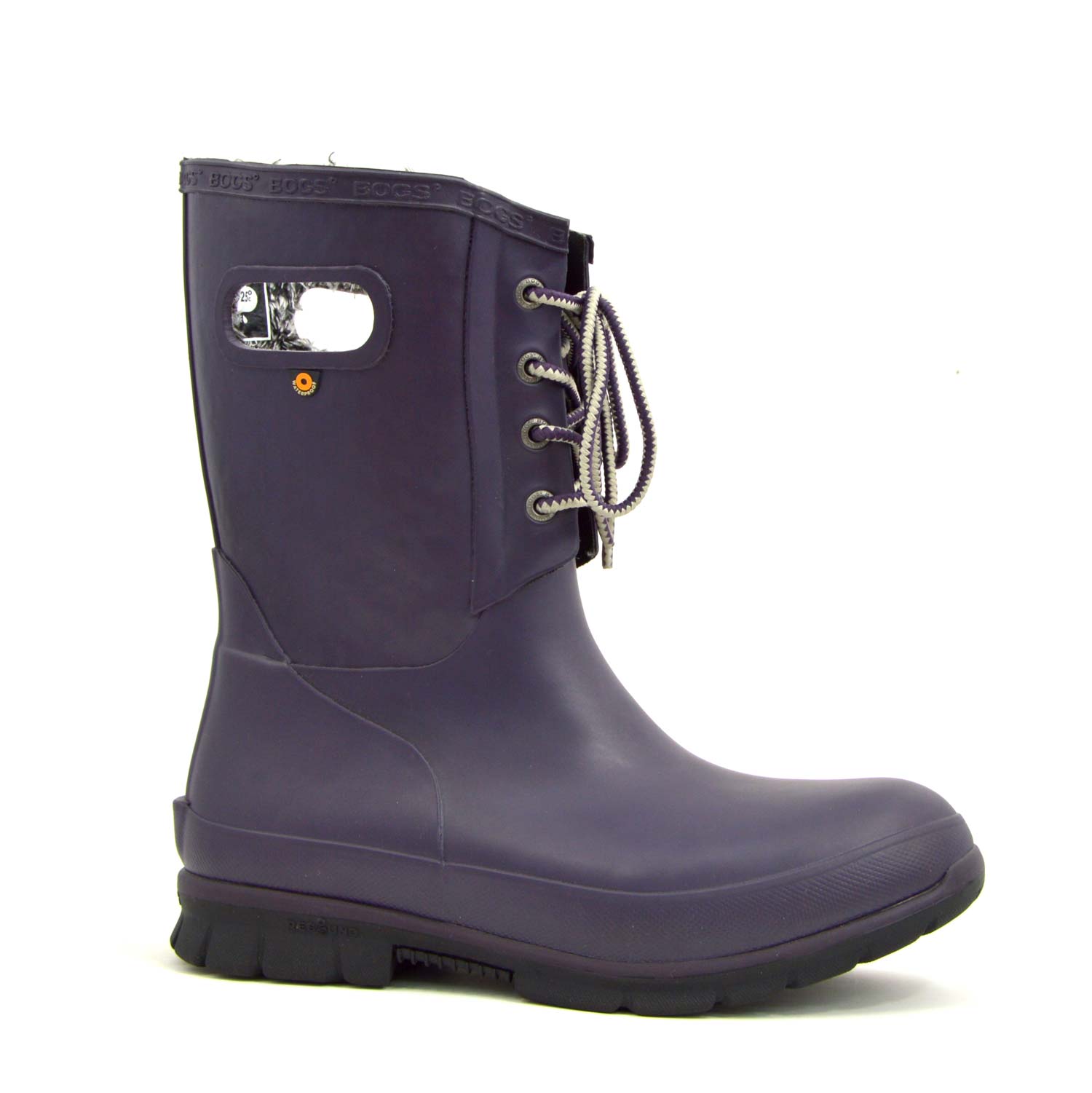 Amanda Plush Magenta Gumboots 3 | Wellies Online
