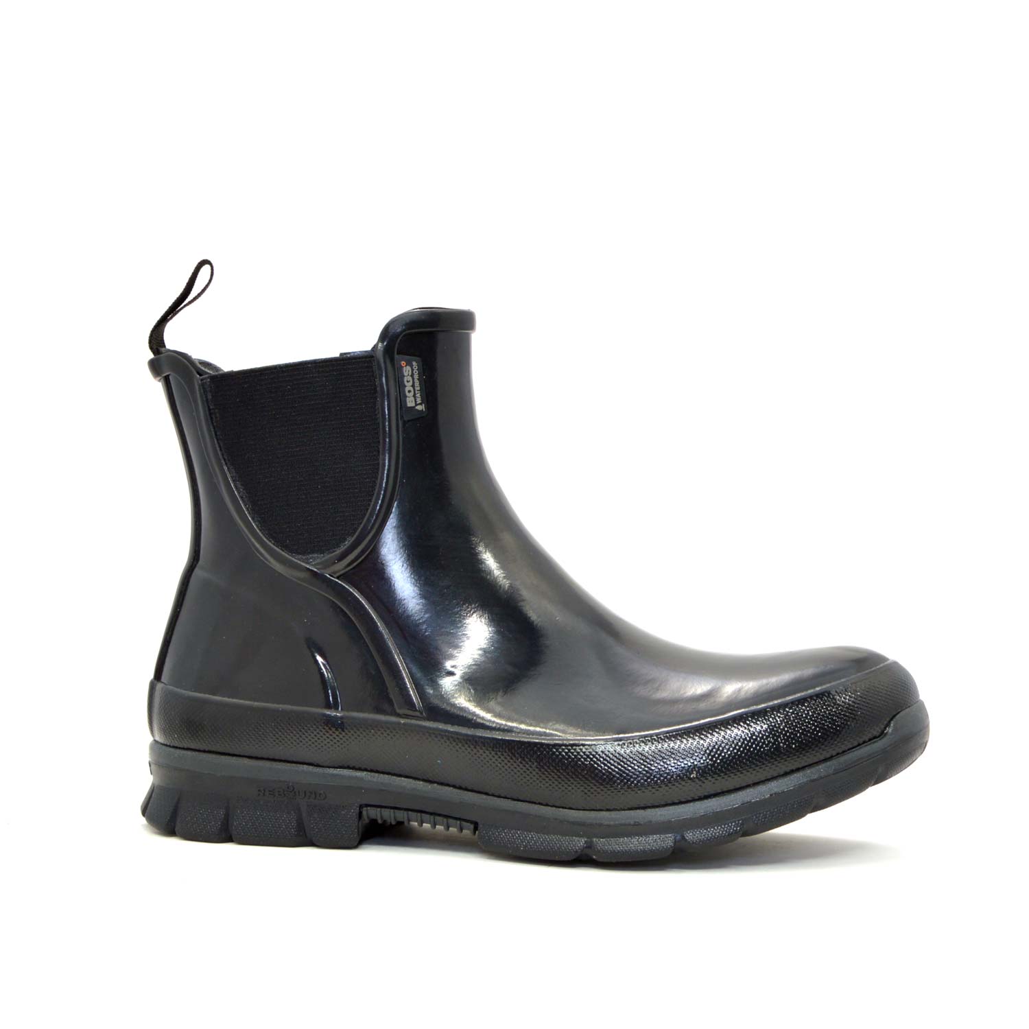 Amanda Slip - on Rubber Boots Black 3 | Wellies Online