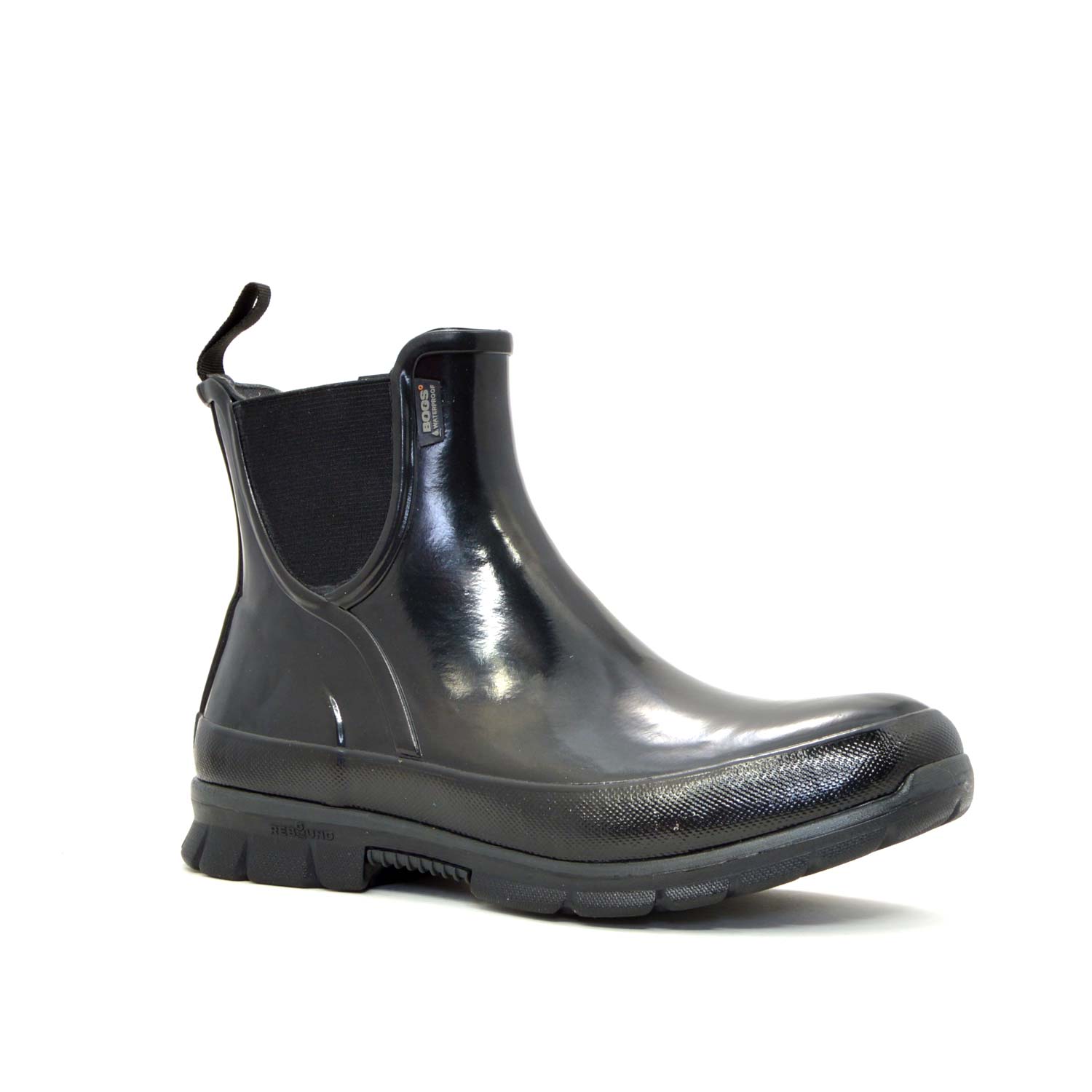 Amanda Slip - on Rubber Boots Black 4 | Wellies Online