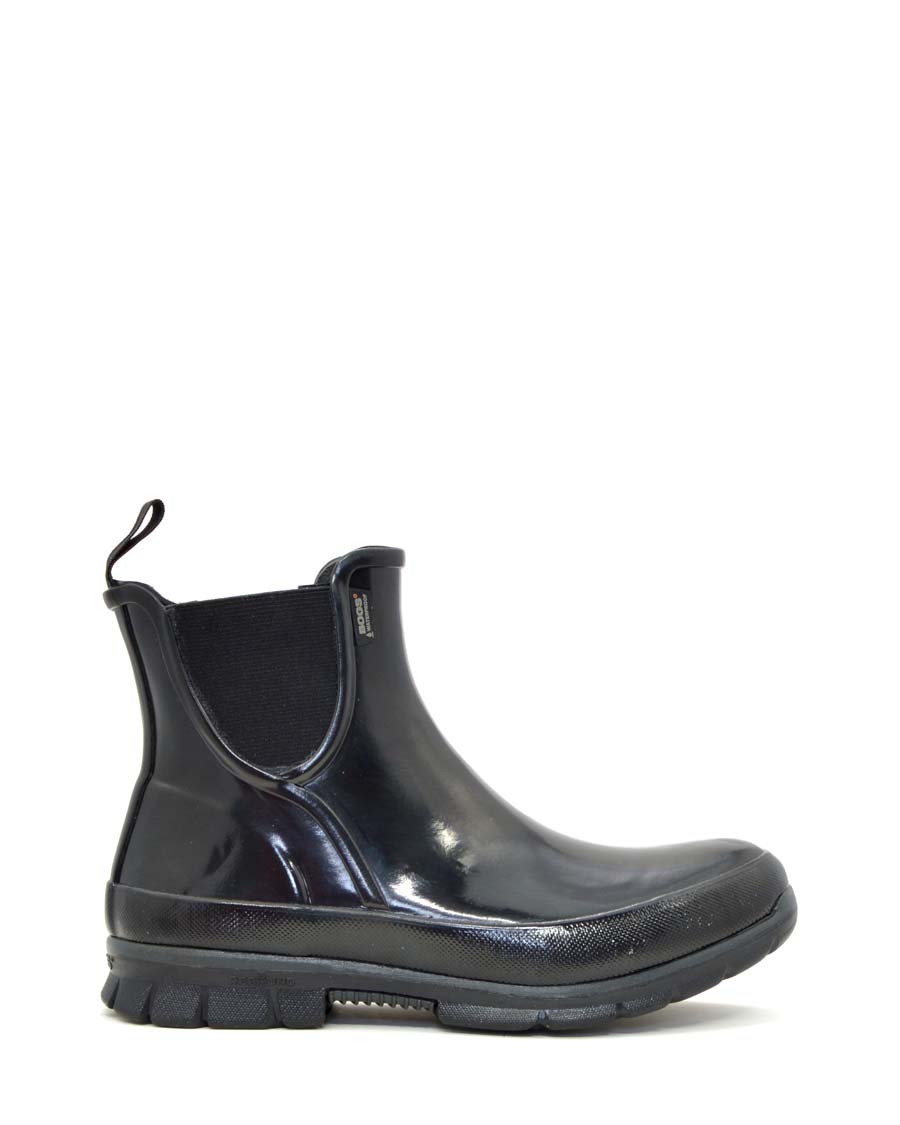 Amanda Slip - on Rubber Boots Black 1 | Wellies Online