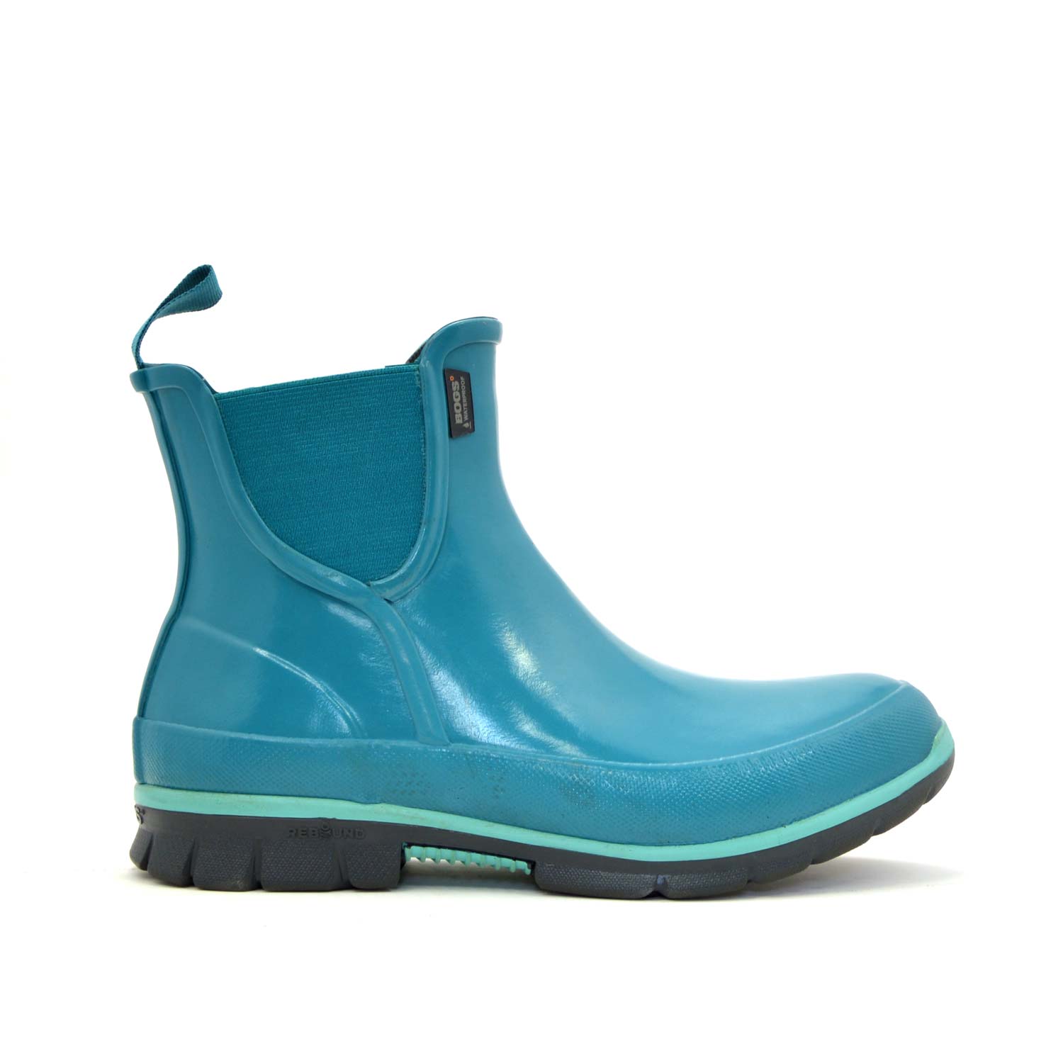 Amanda Slip - on Rubber Boots Emerald 2 | Wellies Online