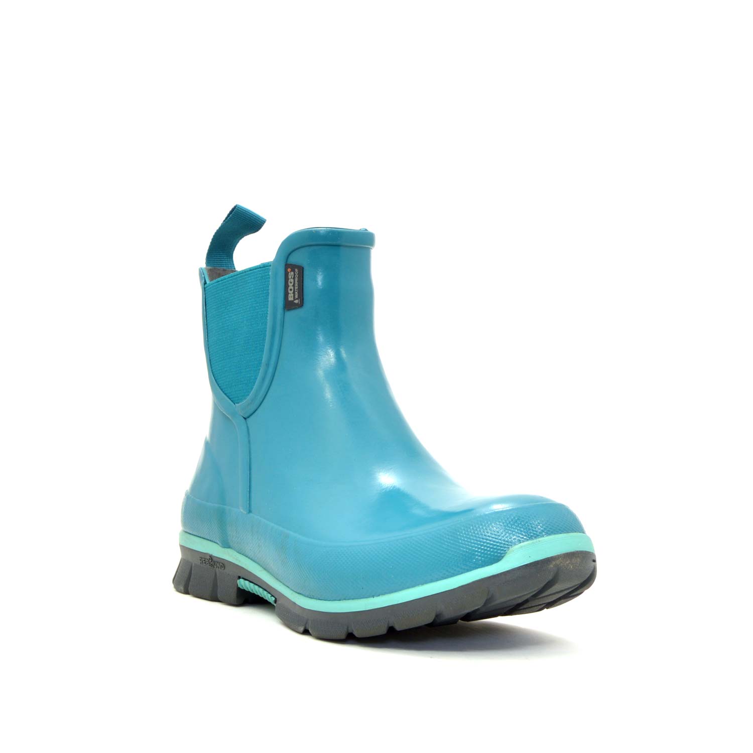 Amanda Slip - on Rubber Boots Emerald 6 | Wellies Online