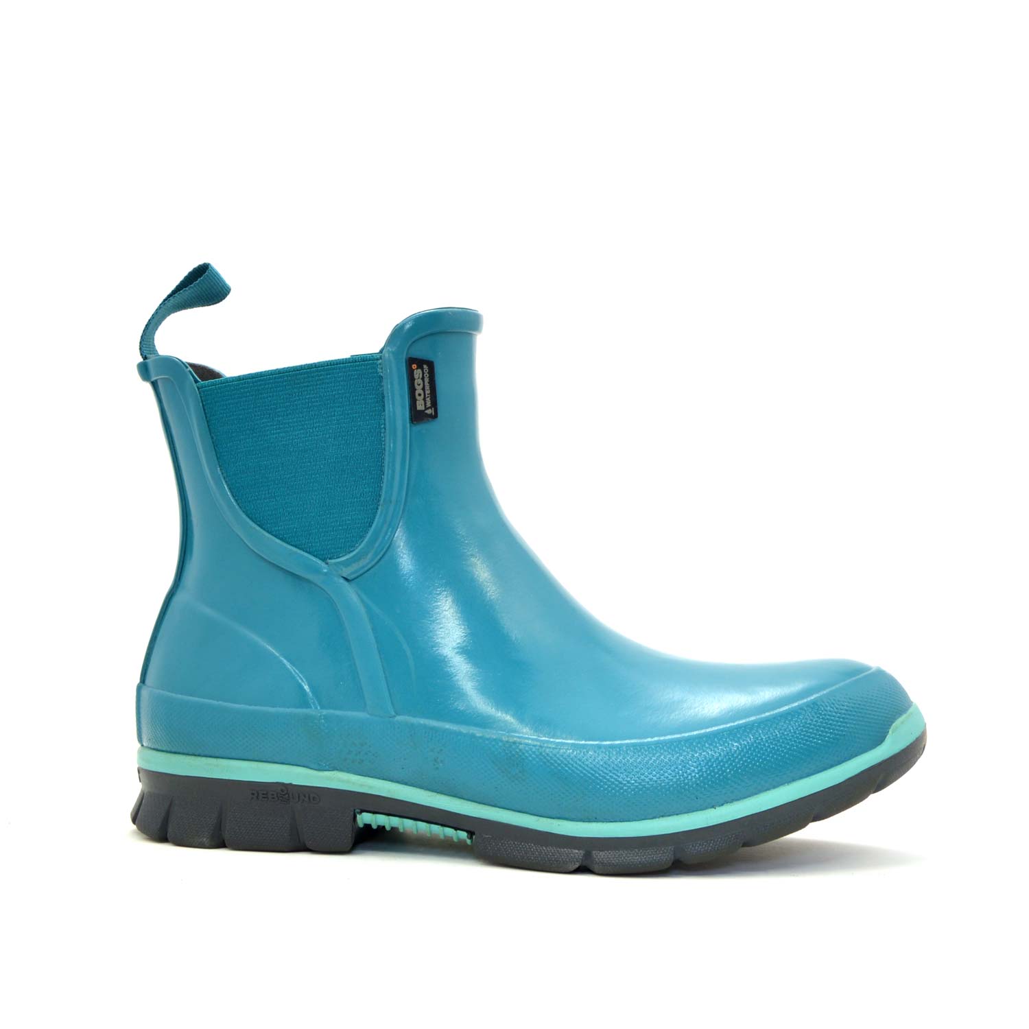 Amanda Slip - on Rubber Boots Emerald 3 | Wellies Online