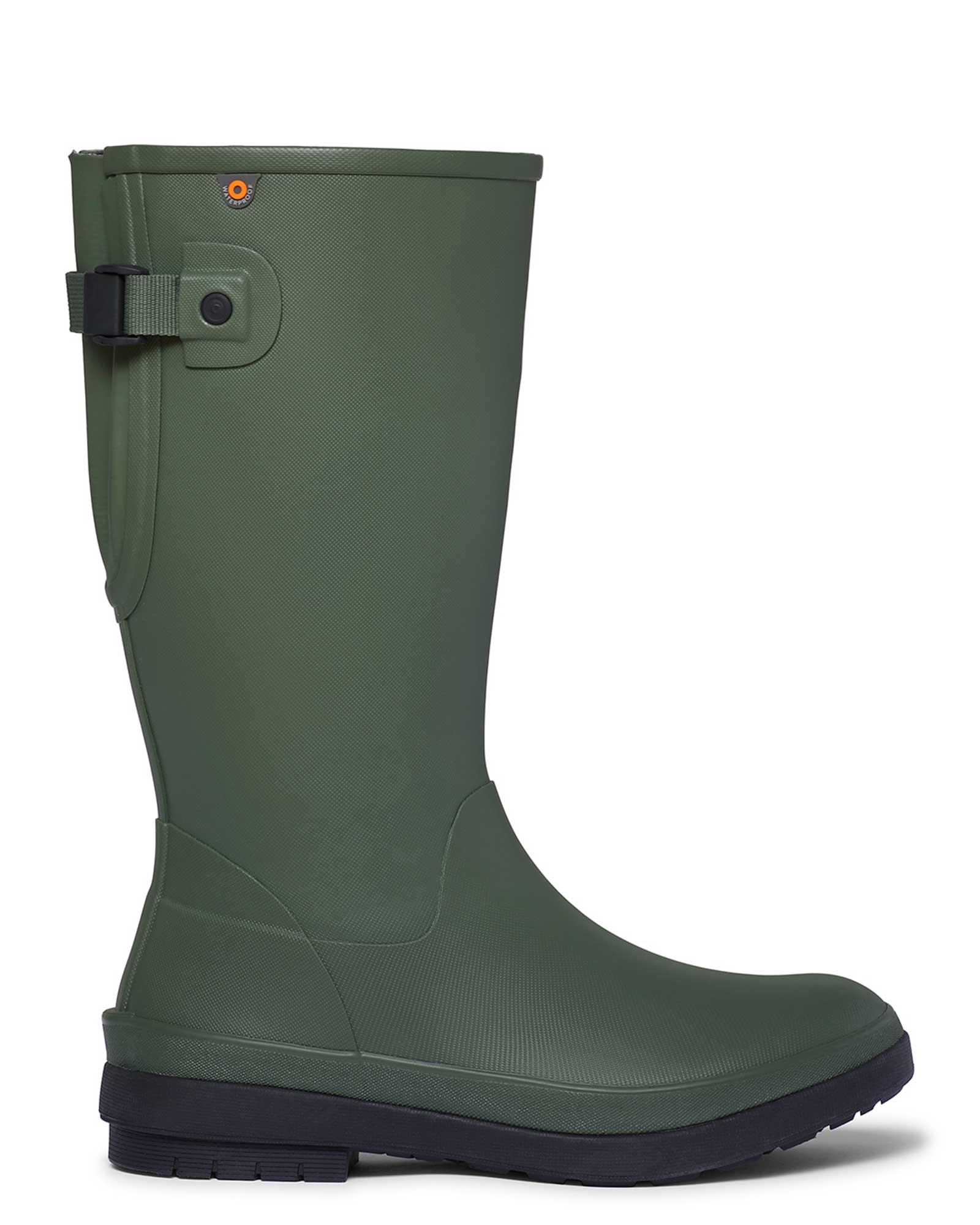 Amanda 2 Adjustable Calf Gumboots Green