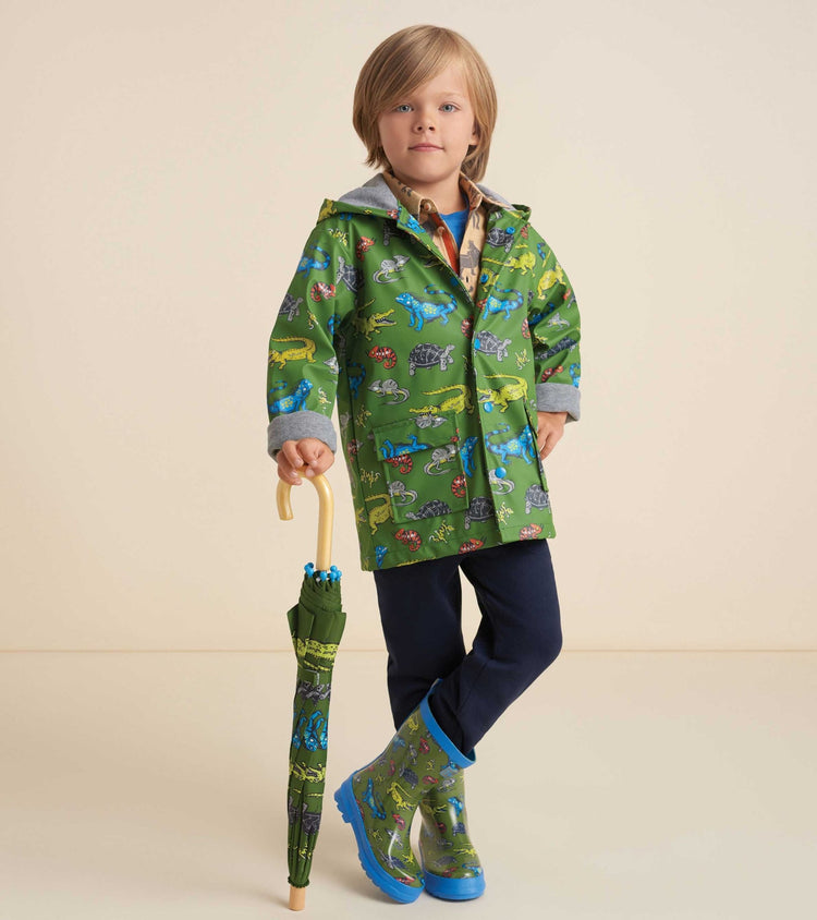 Aquatic Reptiles Raincoat 3 | Wellies Online