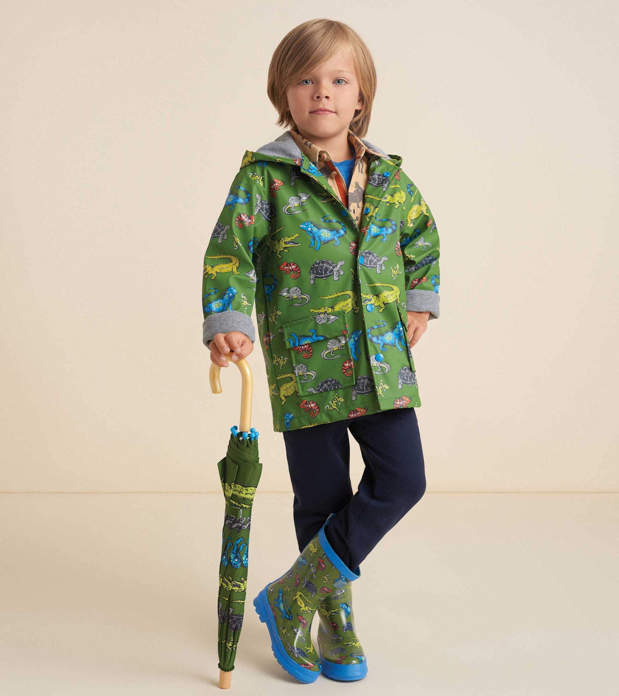 Aquatic Reptiles Raincoat