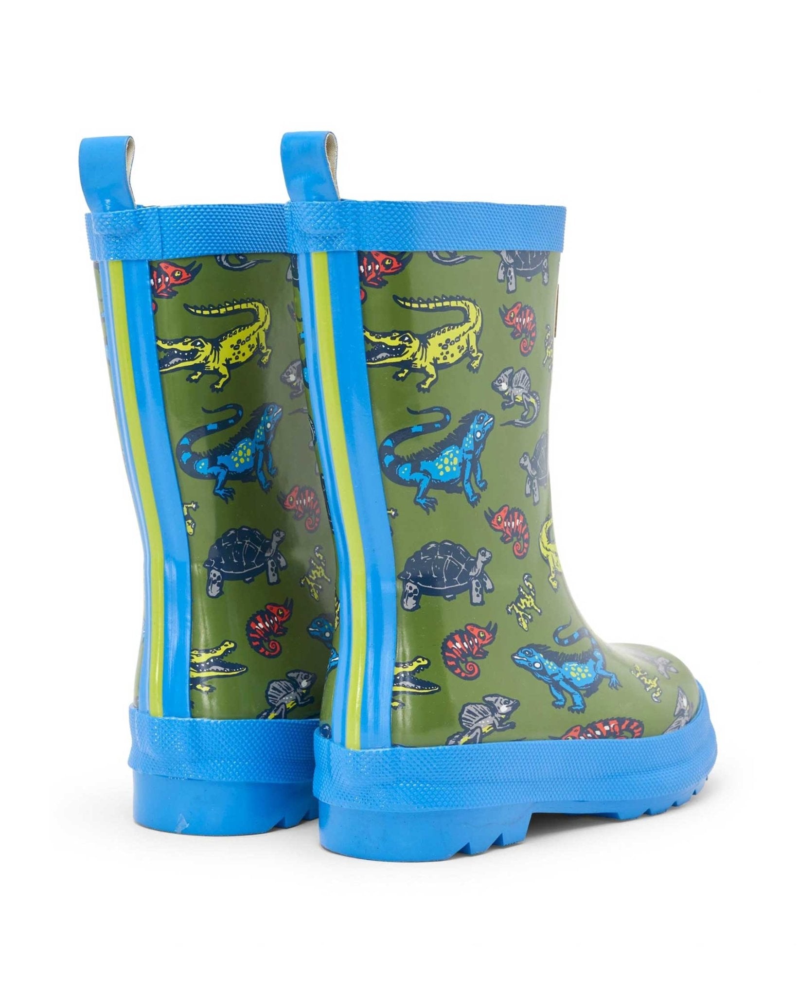 Aquatic Reptiles Shiny Gumboots 3 | Wellies Online