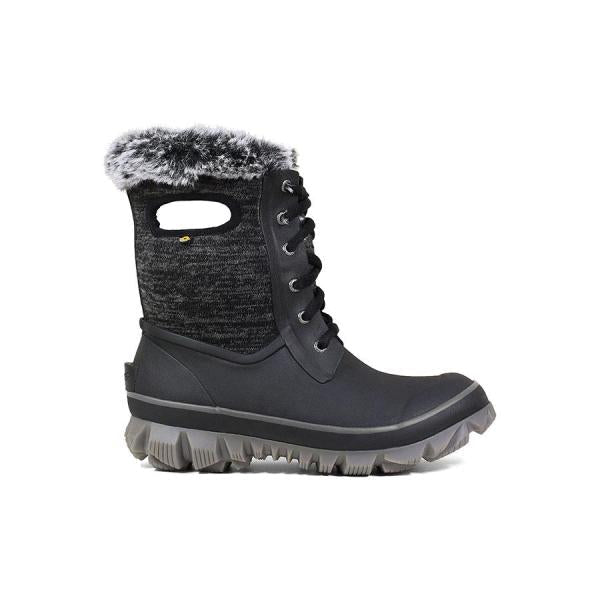 Arcata Knit Waterproof Boots Black 7 | Wellies Online