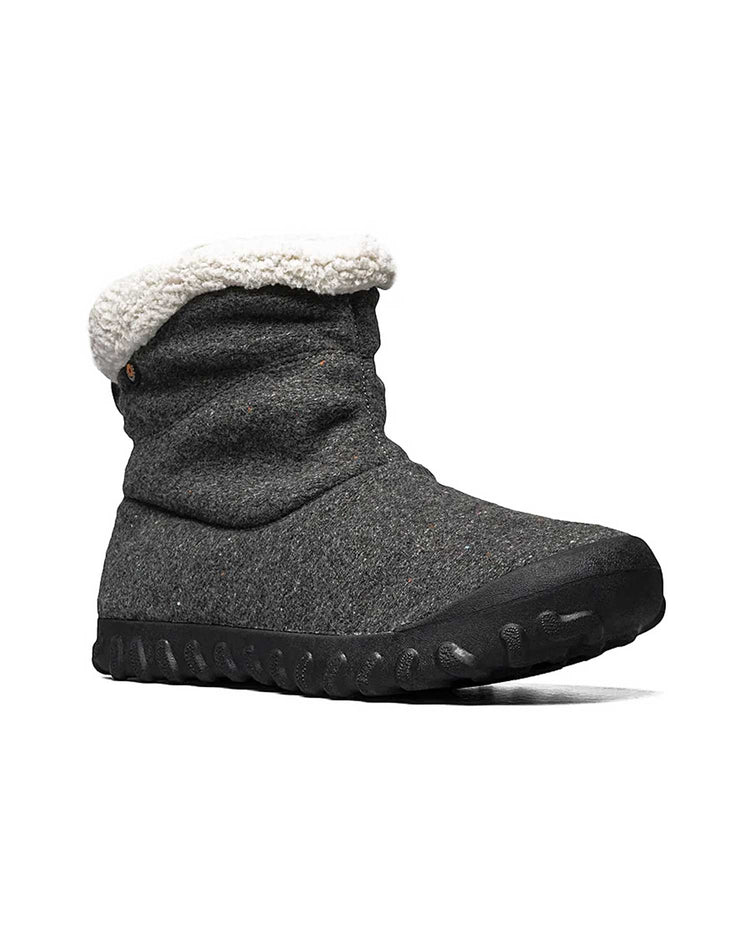 B - Moc 2 Waterproof Slip On Boots Charcoal 2 | Wellies Online
