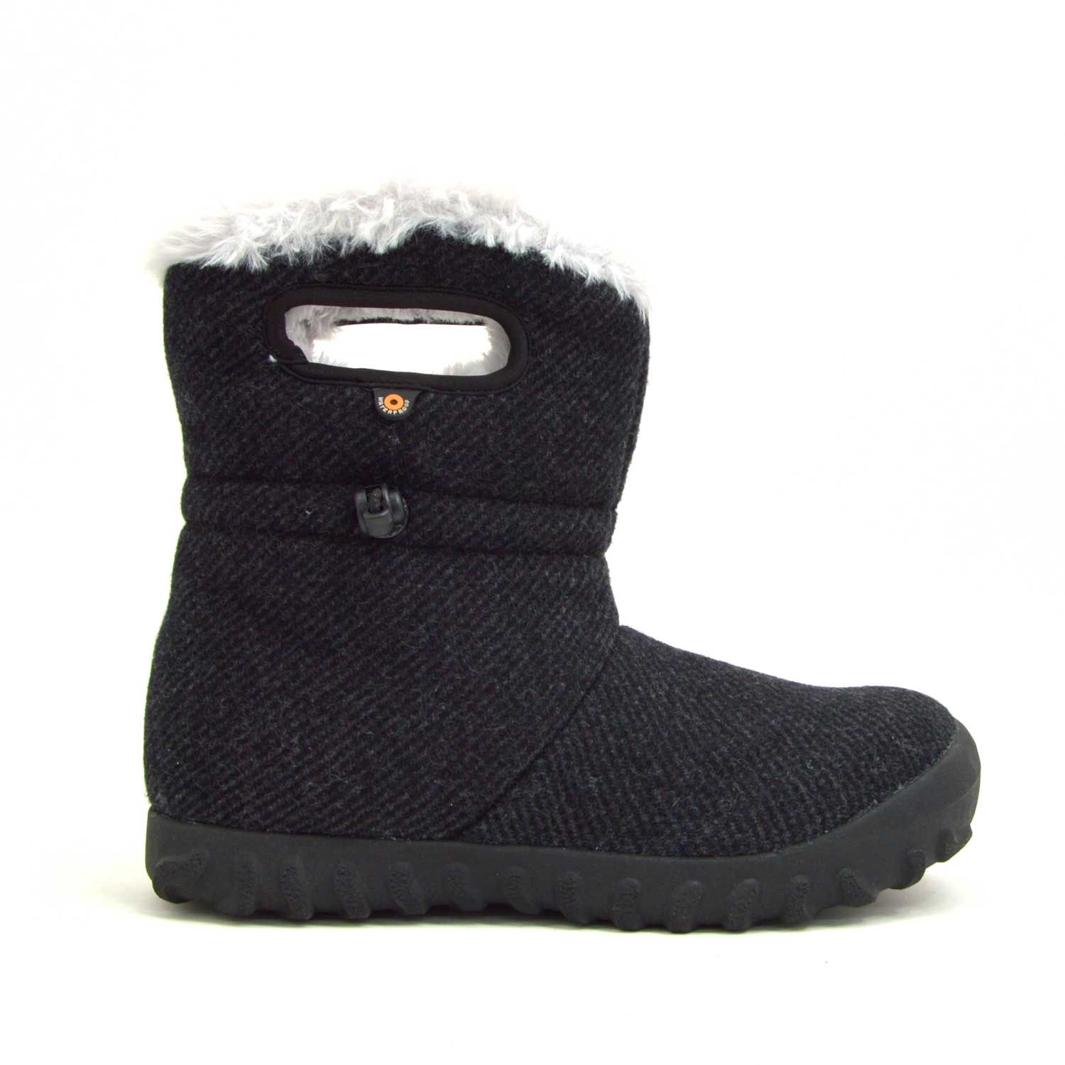 B - Moc Wool Insulated Black Wellies 2 | Wellies Online