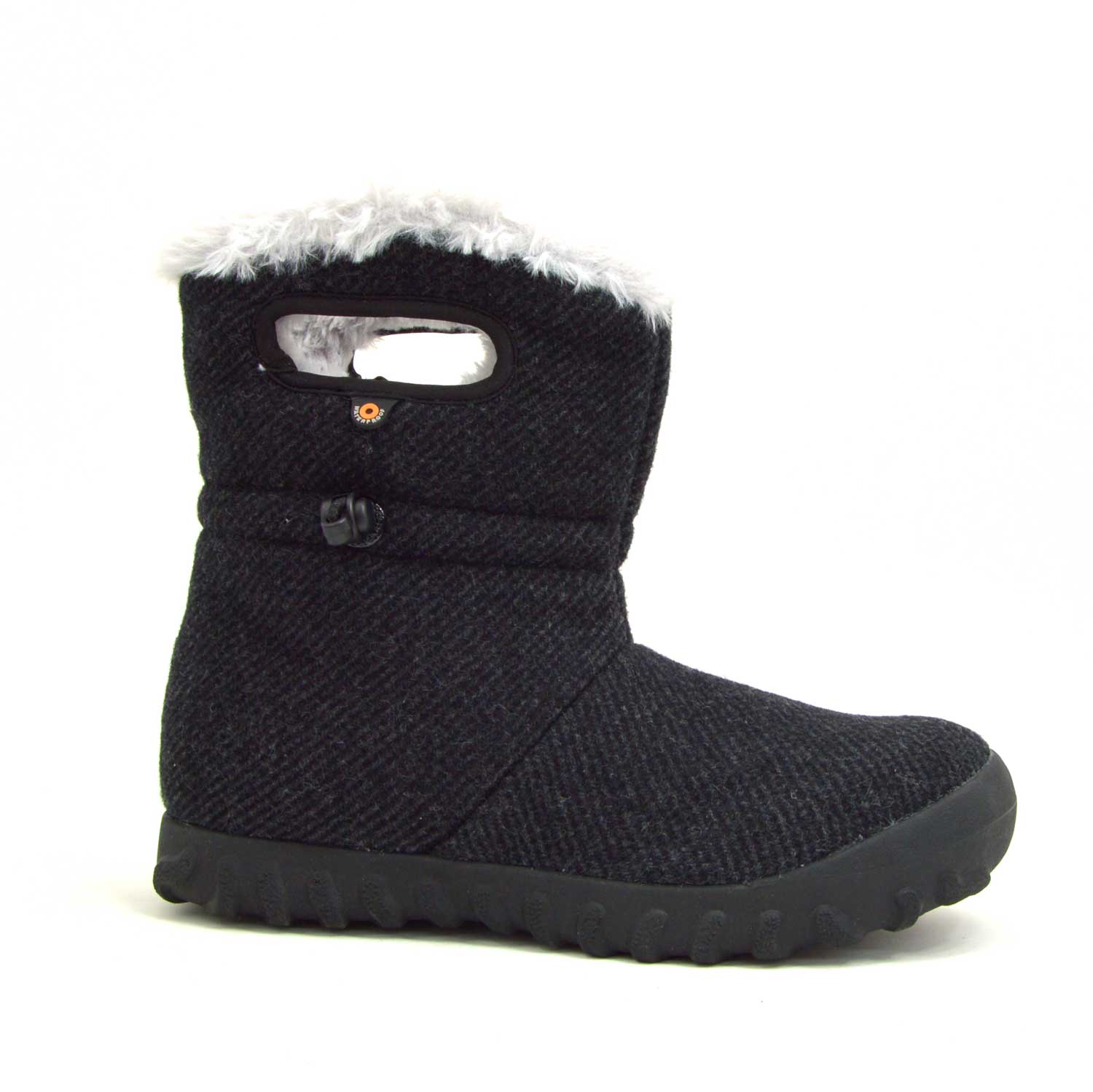 B - Moc Wool Insulated Black Wellies 3 | Wellies Online