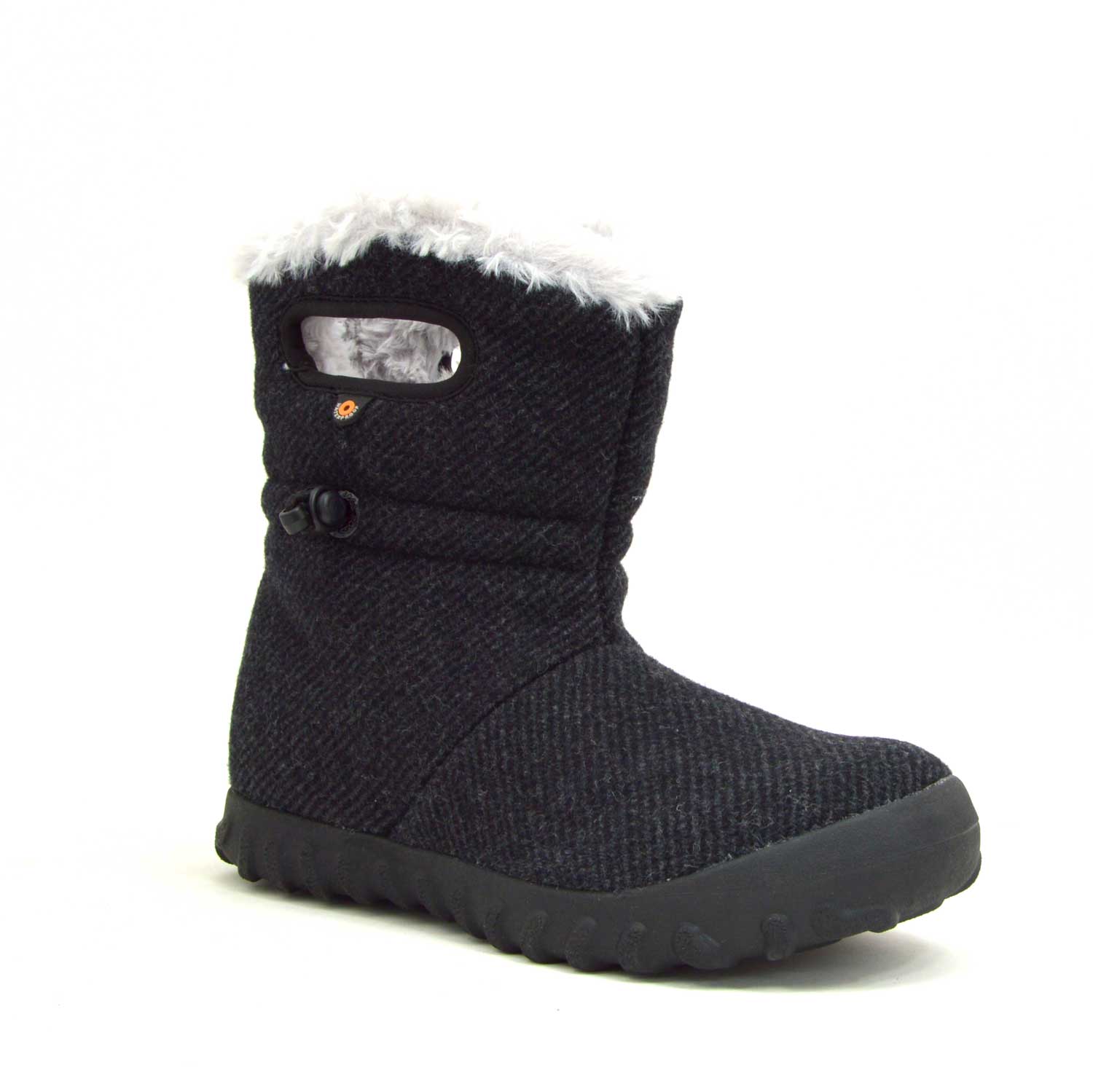B - Moc Wool Insulated Black Wellies 5 | Wellies Online
