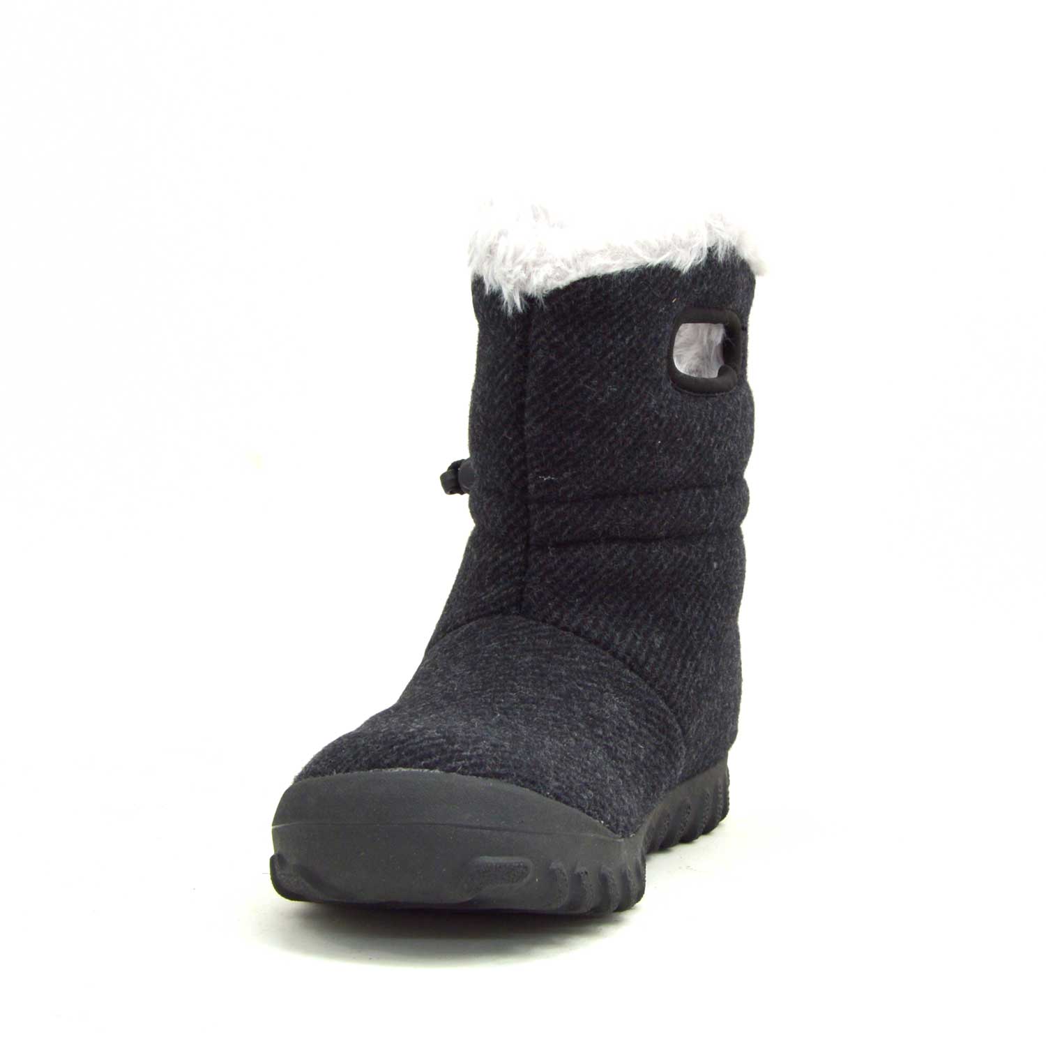 B - Moc Wool Insulated Black Wellies 10 | Wellies Online