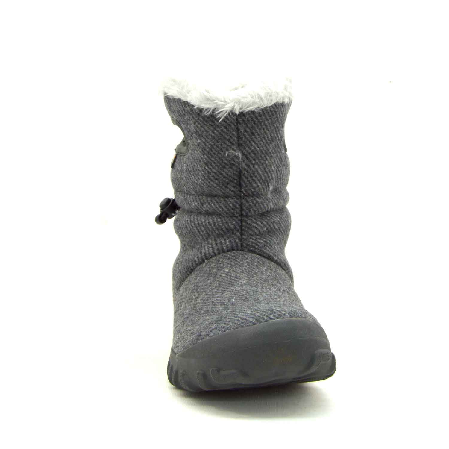 B - Moc Wool Insulated Charcoal Wellies 8 | Wellies Online