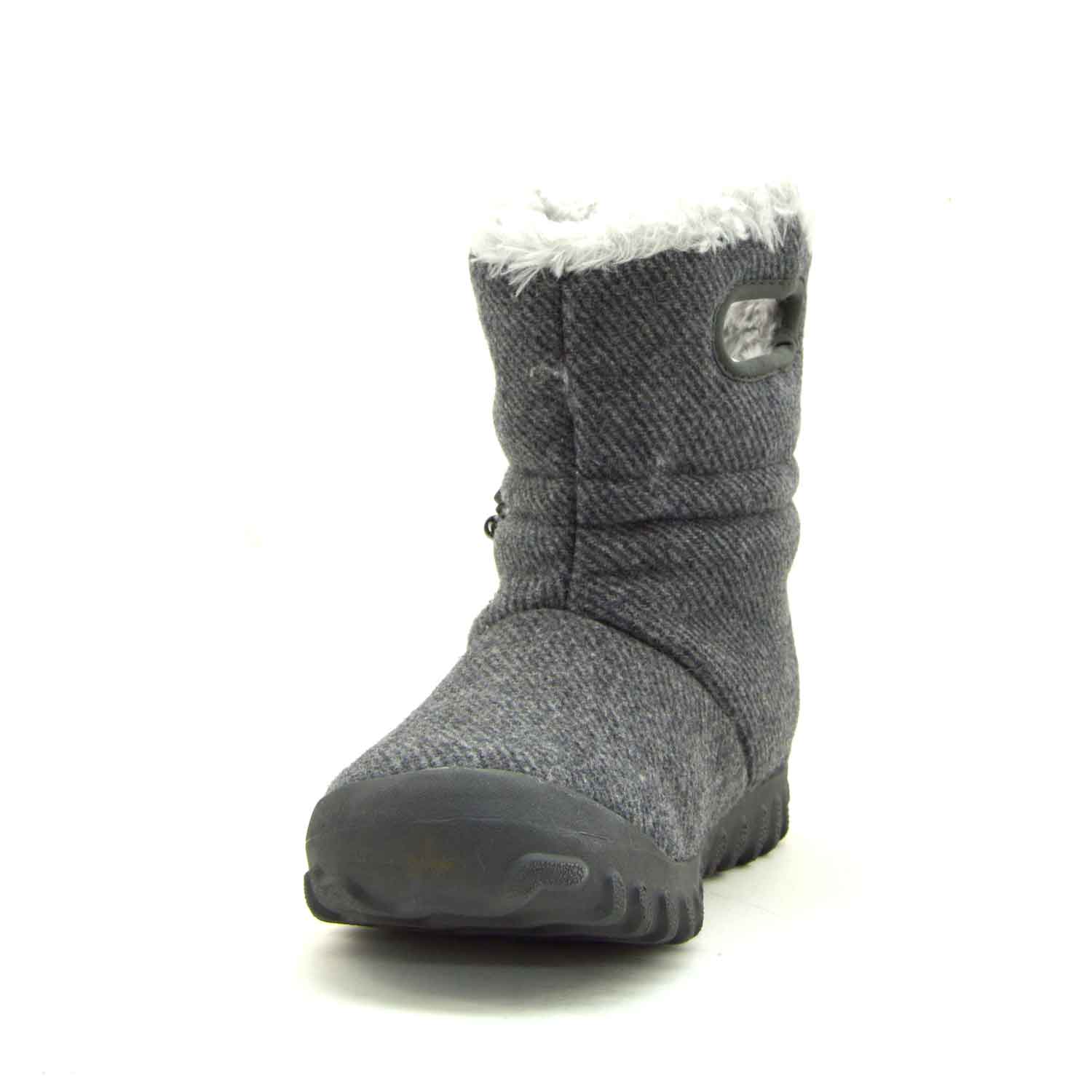 B - Moc Wool Insulated Charcoal Wellies 10 | Wellies Online