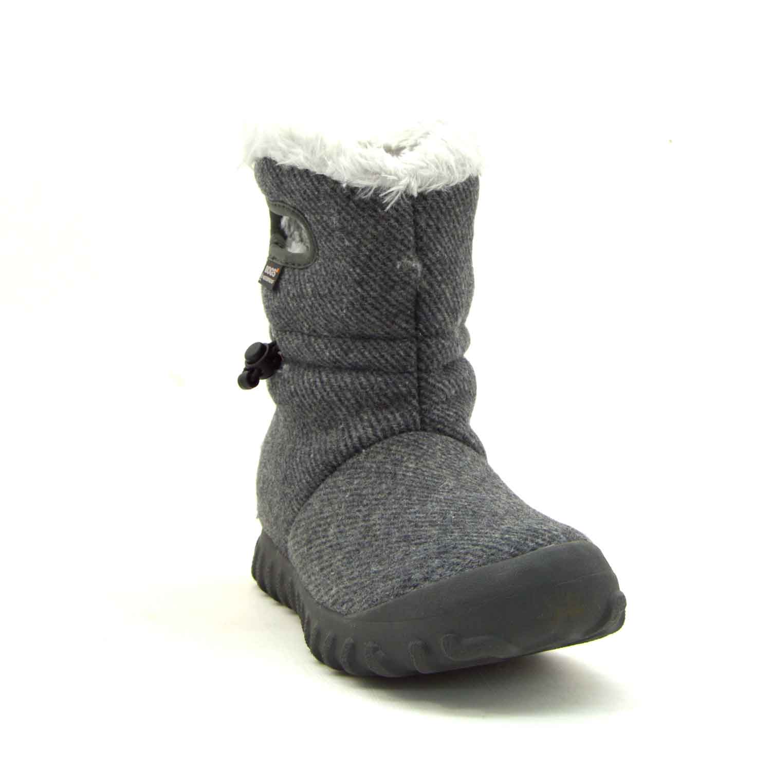 B - Moc Wool Insulated Charcoal Wellies 7 | Wellies Online