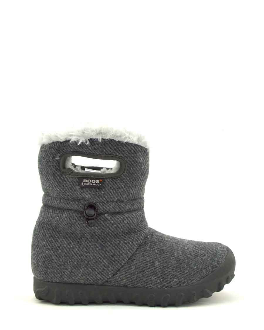B - Moc Wool Insulated Charcoal Wellies 1 | Wellies Online