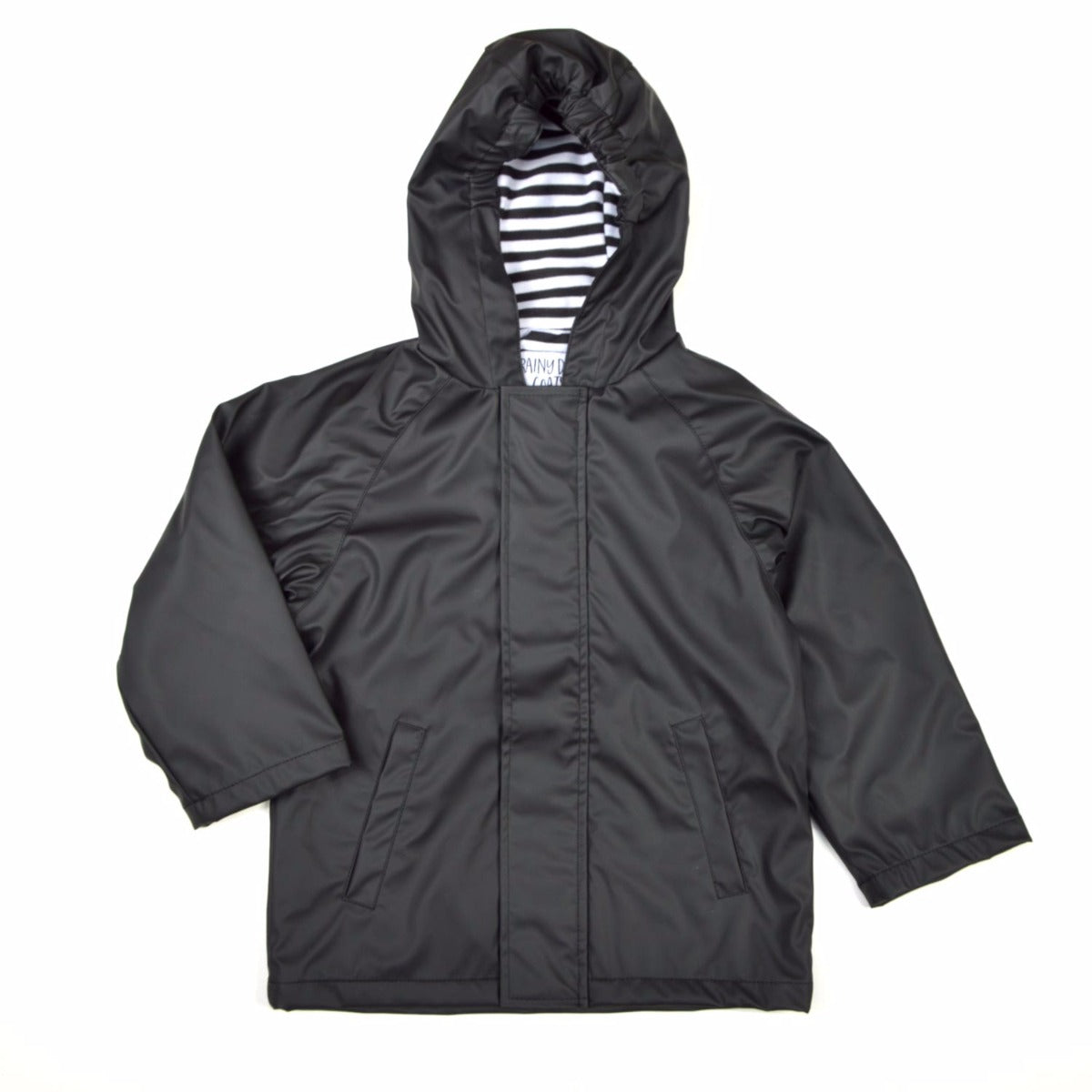 WelliesAU Black Rainy Days Raincoat