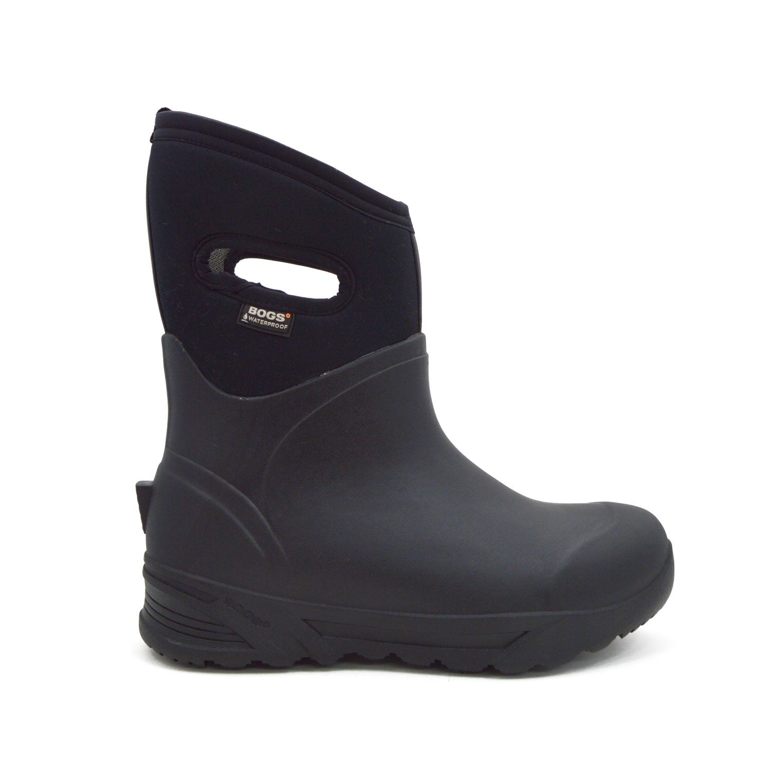 Bogs Bozeman Mid Black Gumboots 2 | Wellies Online