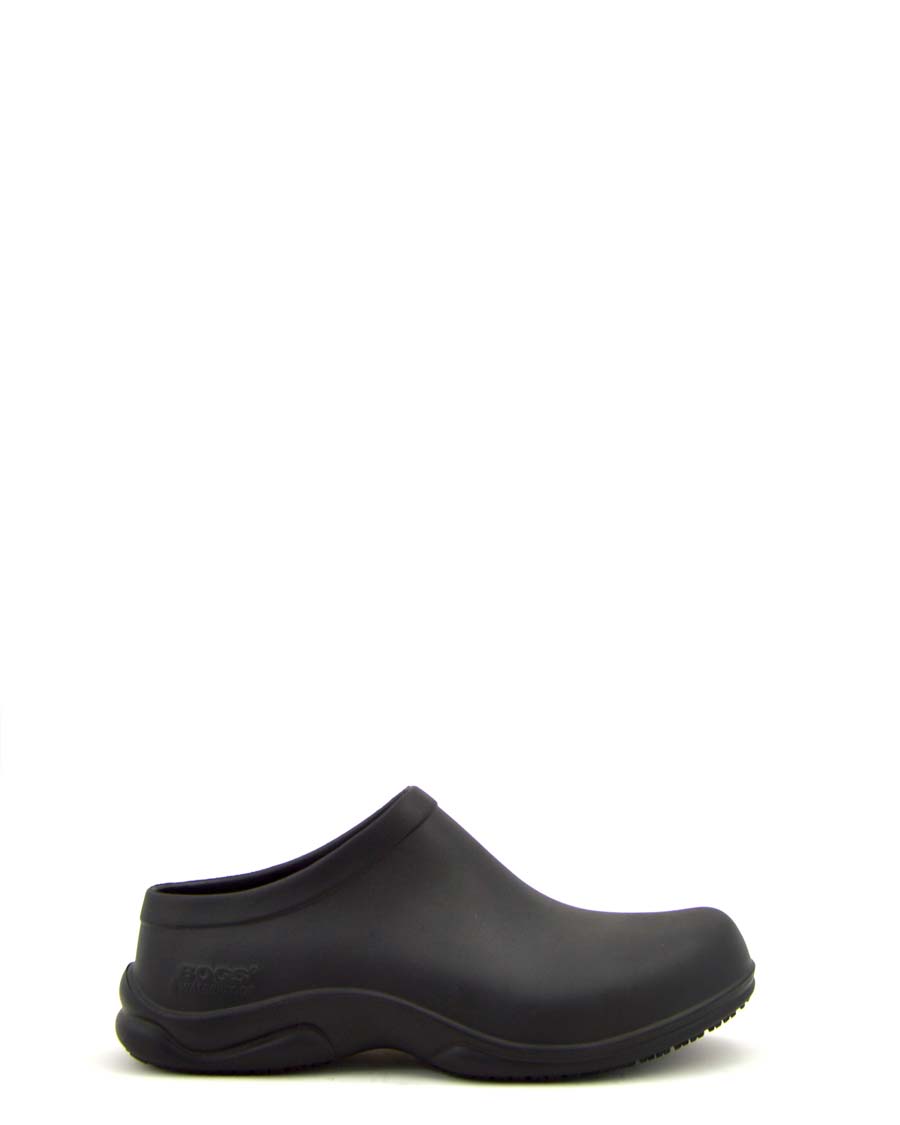 Stewart Mens Black Clog