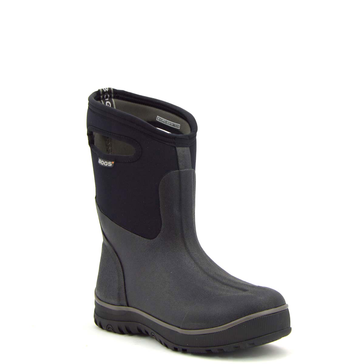 Bogs Ultra Mid Black Mens Gumboots 5 | Wellies Online