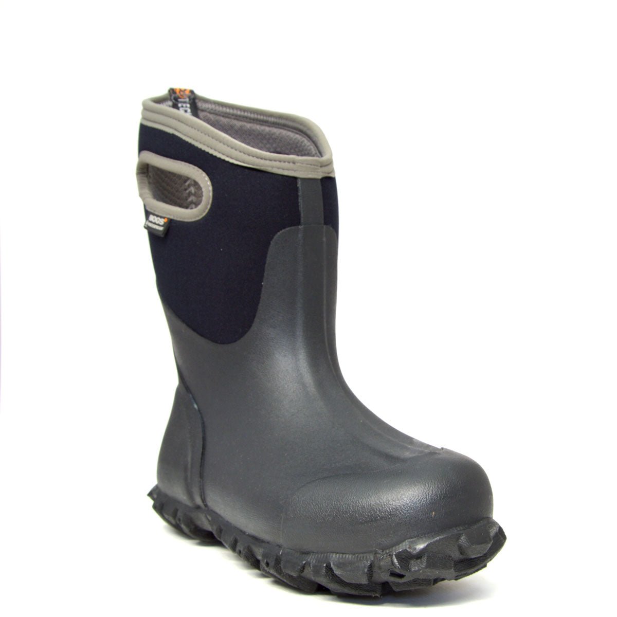 Bogs Ultra Mid Farm Gumboots Black 7 | Wellies Online