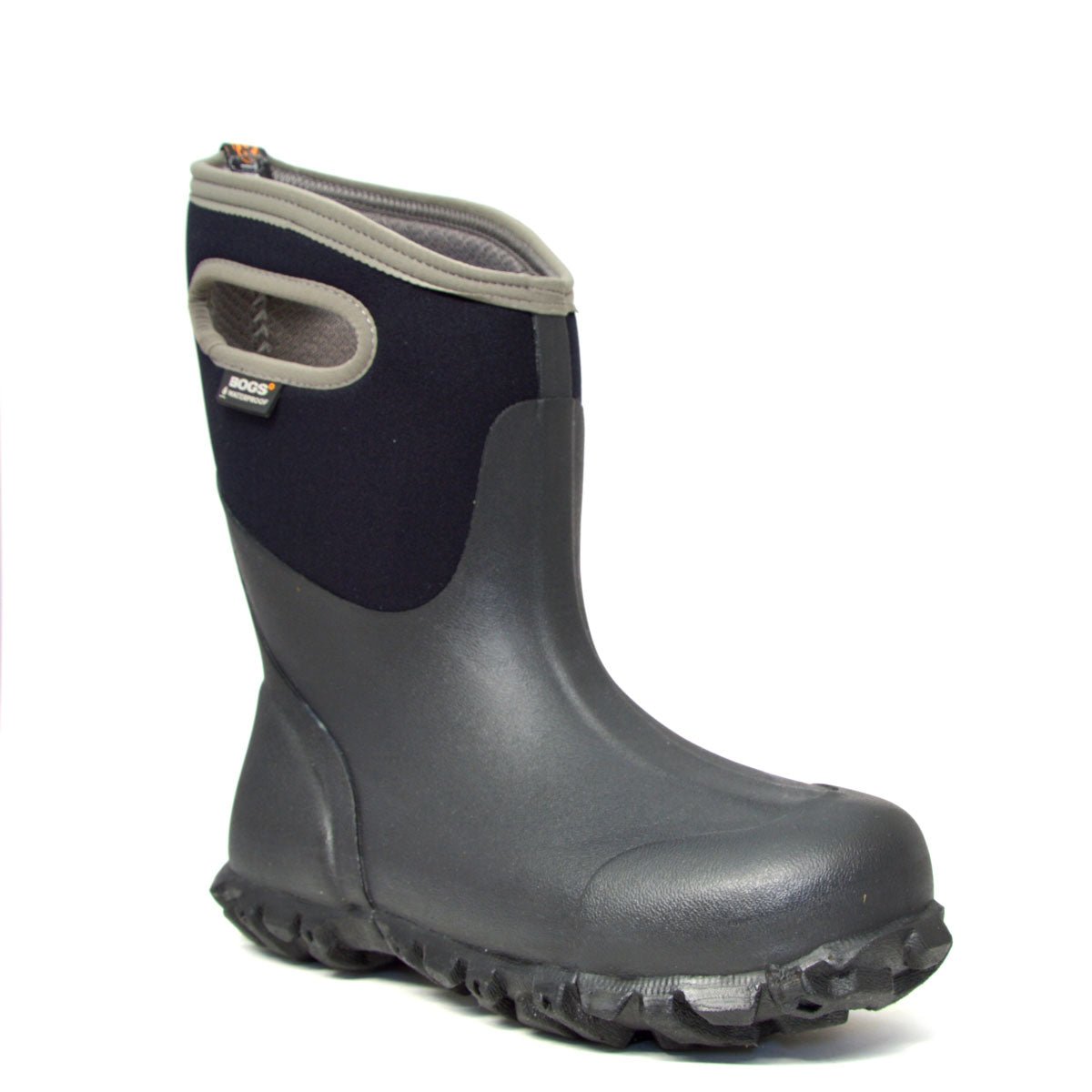 Bogs Ultra Mid Farm Gumboots Black 6 | Wellies Online