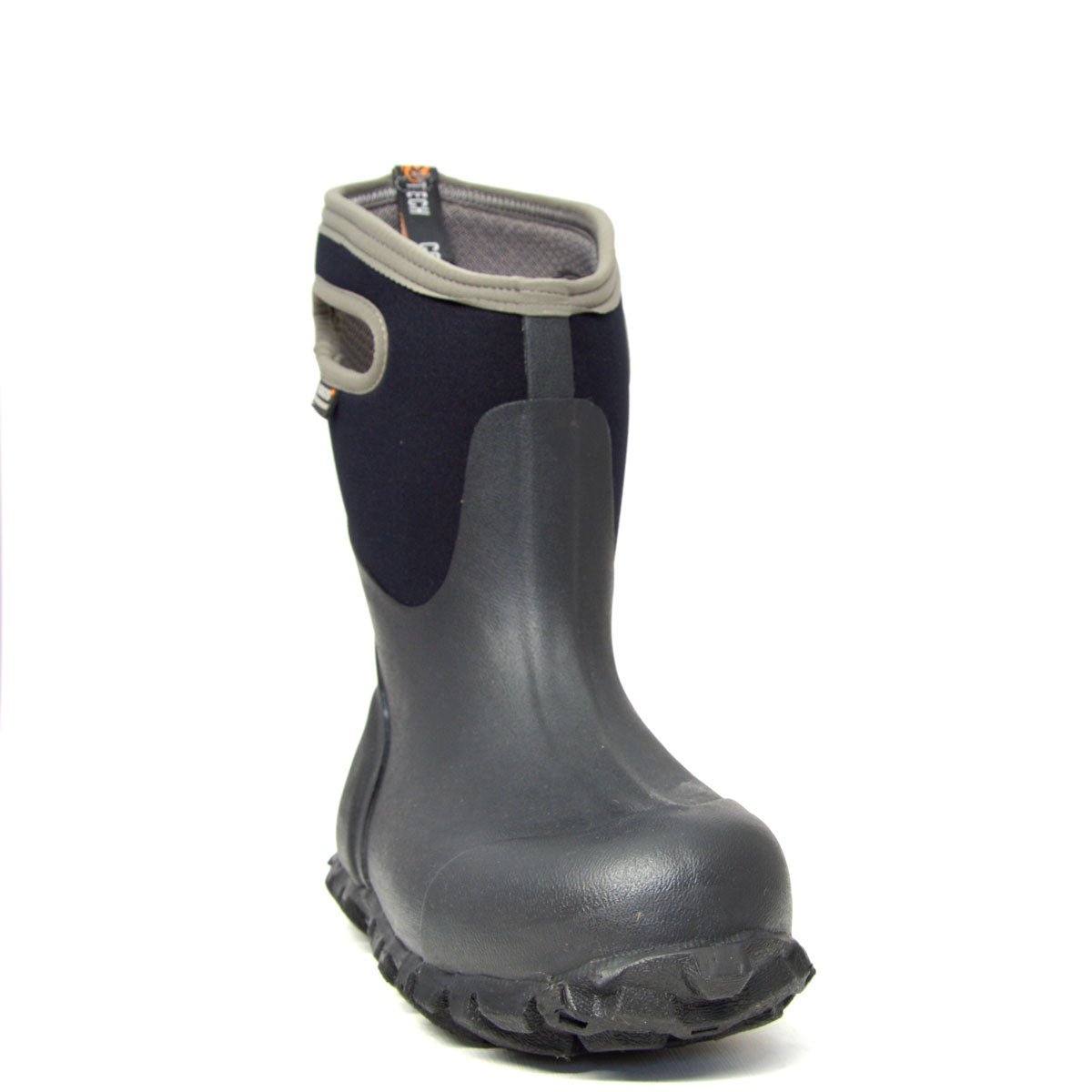 Bogs Ultra Mid Farm Gumboots Black 8 | Wellies Online