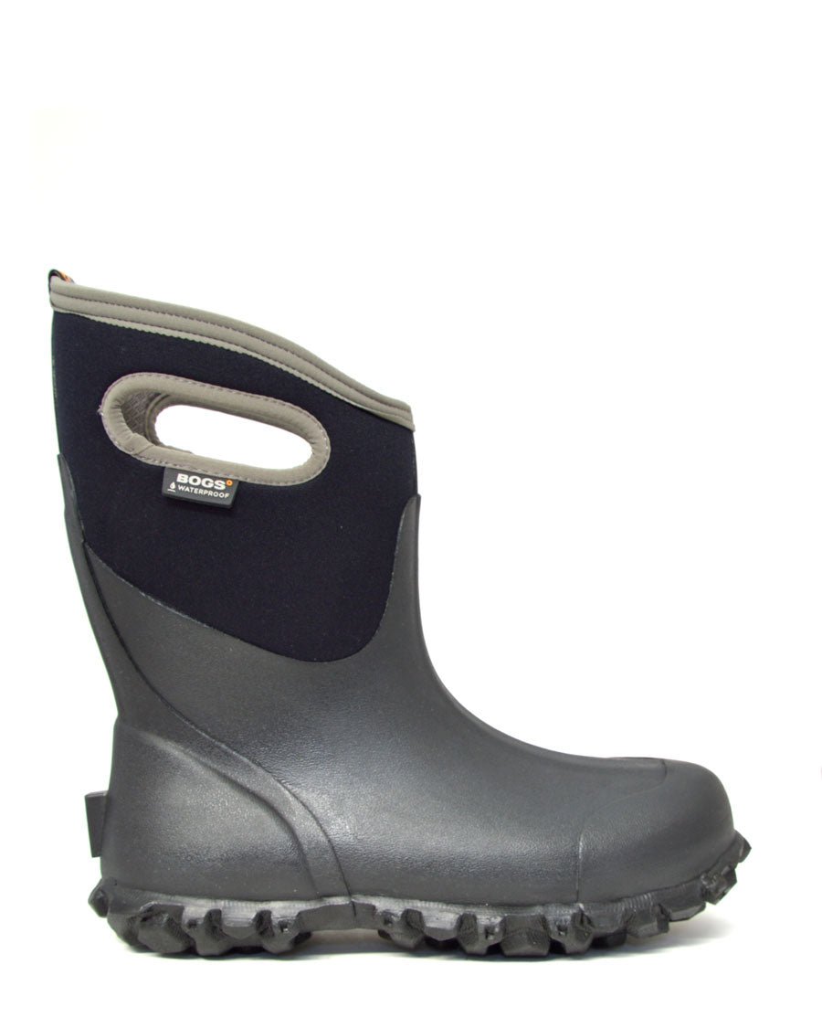Bogs Ultra Mid Farm Gumboots Black 1 | Wellies Online