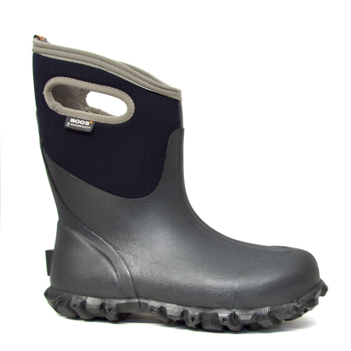 Bogs Ultra Mid Farm Gumboots Black 4 | Wellies Online