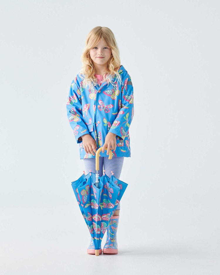 Botanical Butterflies Raincoat 3 | Wellies Online