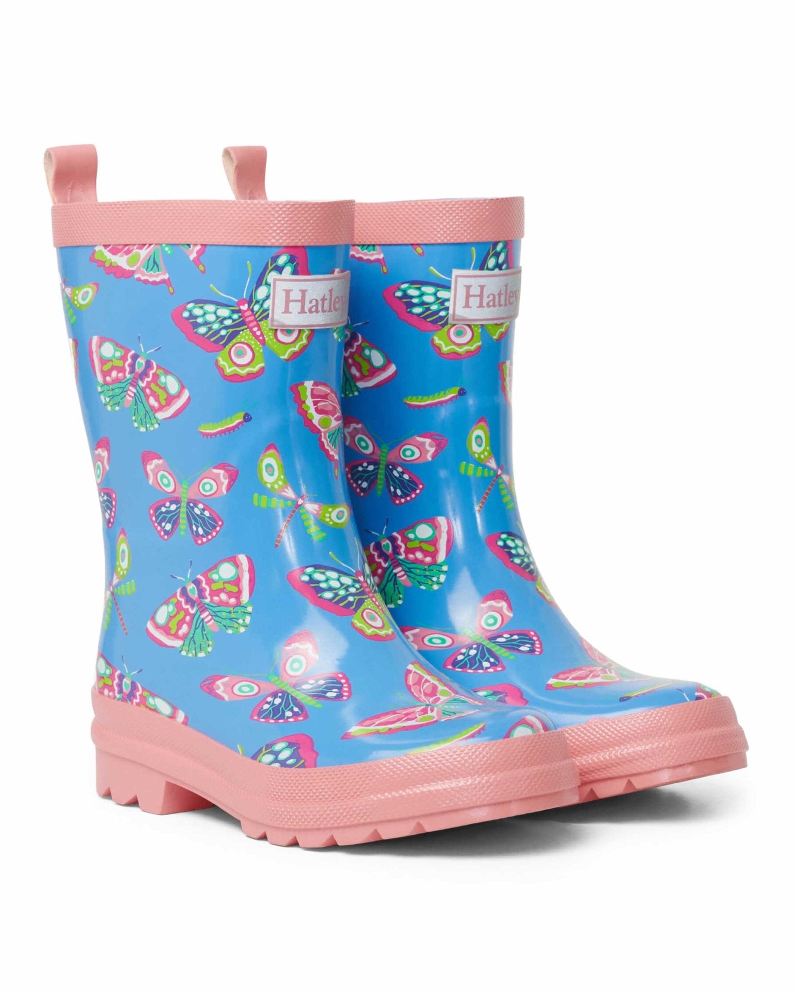 Botanical Butterflies Shiny Gumboots 2 | Wellies Online