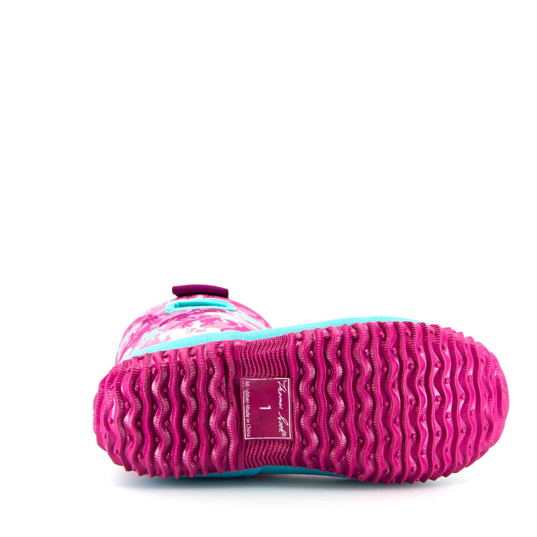Bridgewater Kids Gumboots Pink Horses 27 | Wellies Online
