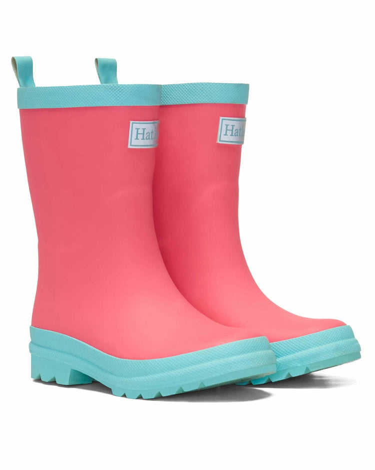 Bubblegum Matte Kids Gumboots 3 | Wellies Online