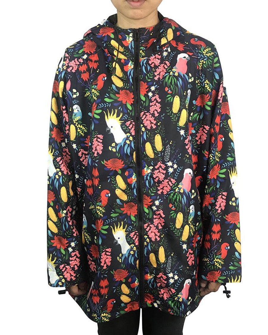 Bush Parrots Womens Rain Jacket 1 | Wellies Online