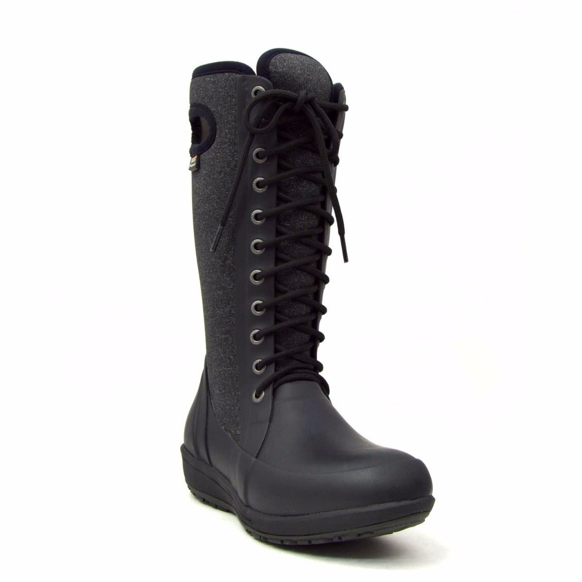 Cami Lace Tall Black Wellies 6 | Wellies Online