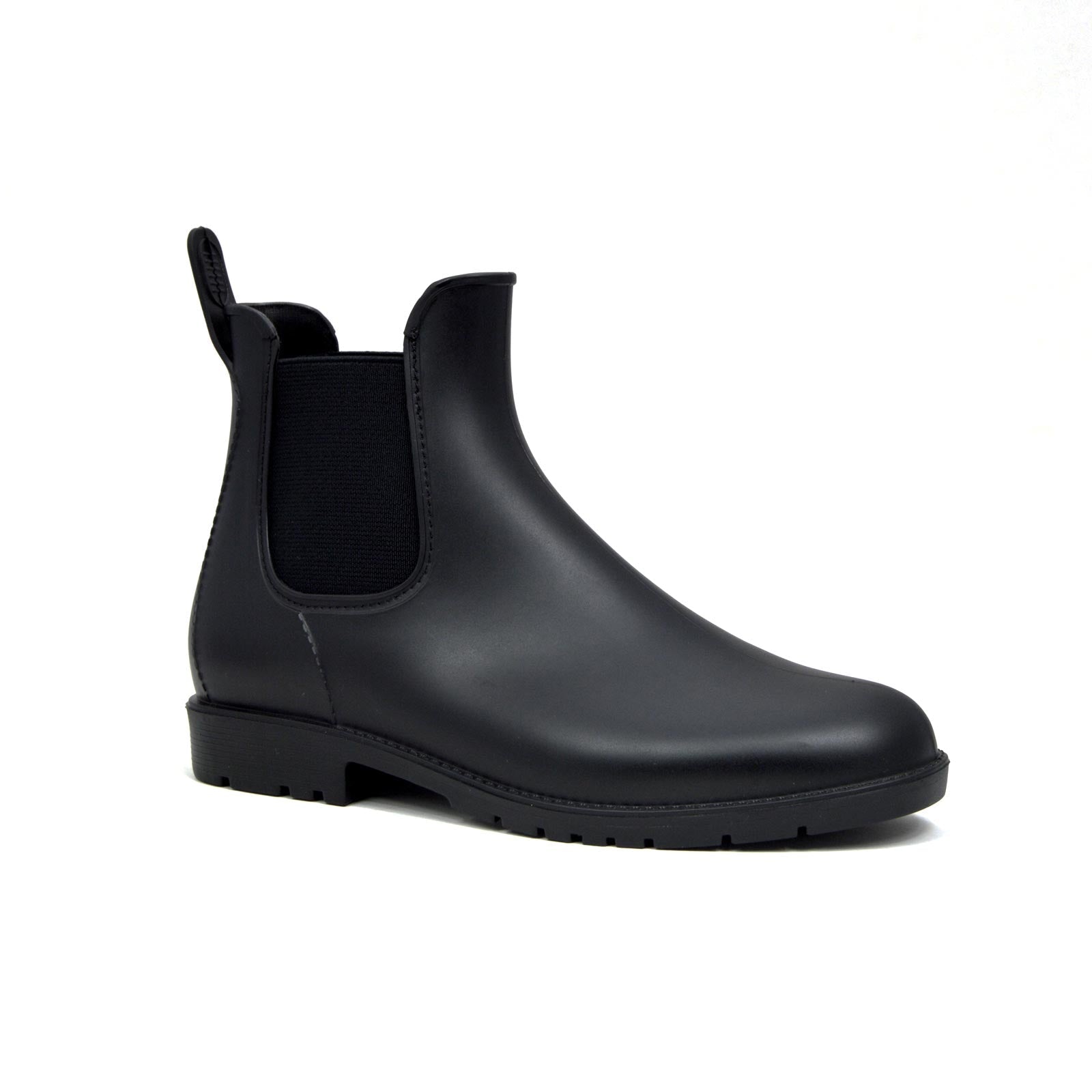 Chelsea Black Ankle Rain Boots PVC 4 | Wellies Online