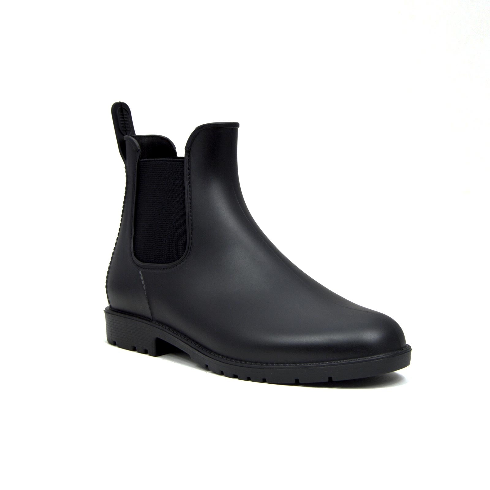 Chelsea Black Ankle Rain Boots PVC 5 | Wellies Online