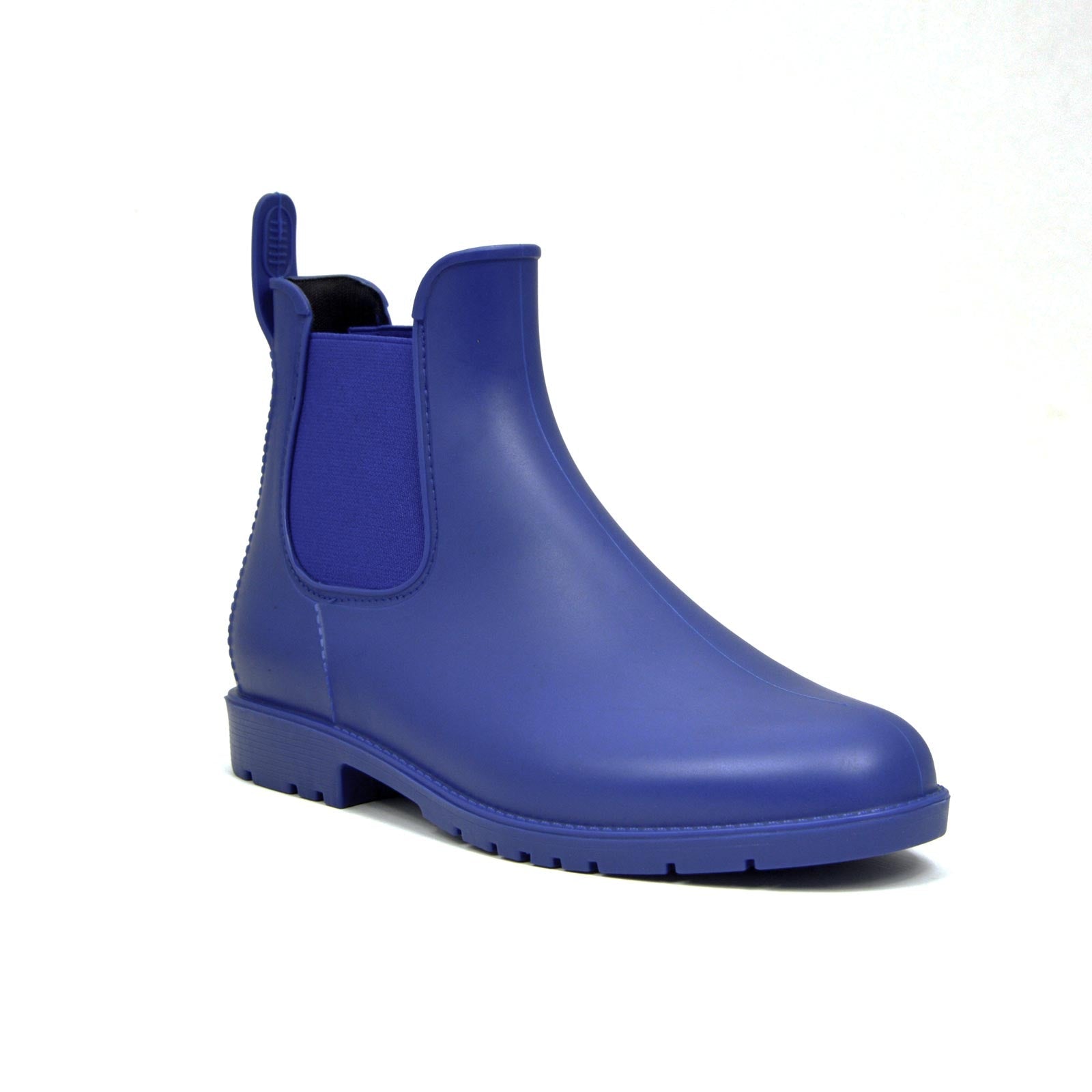 Chelsea Blue Ankle Rain Boots PVC 5 | Wellies Online