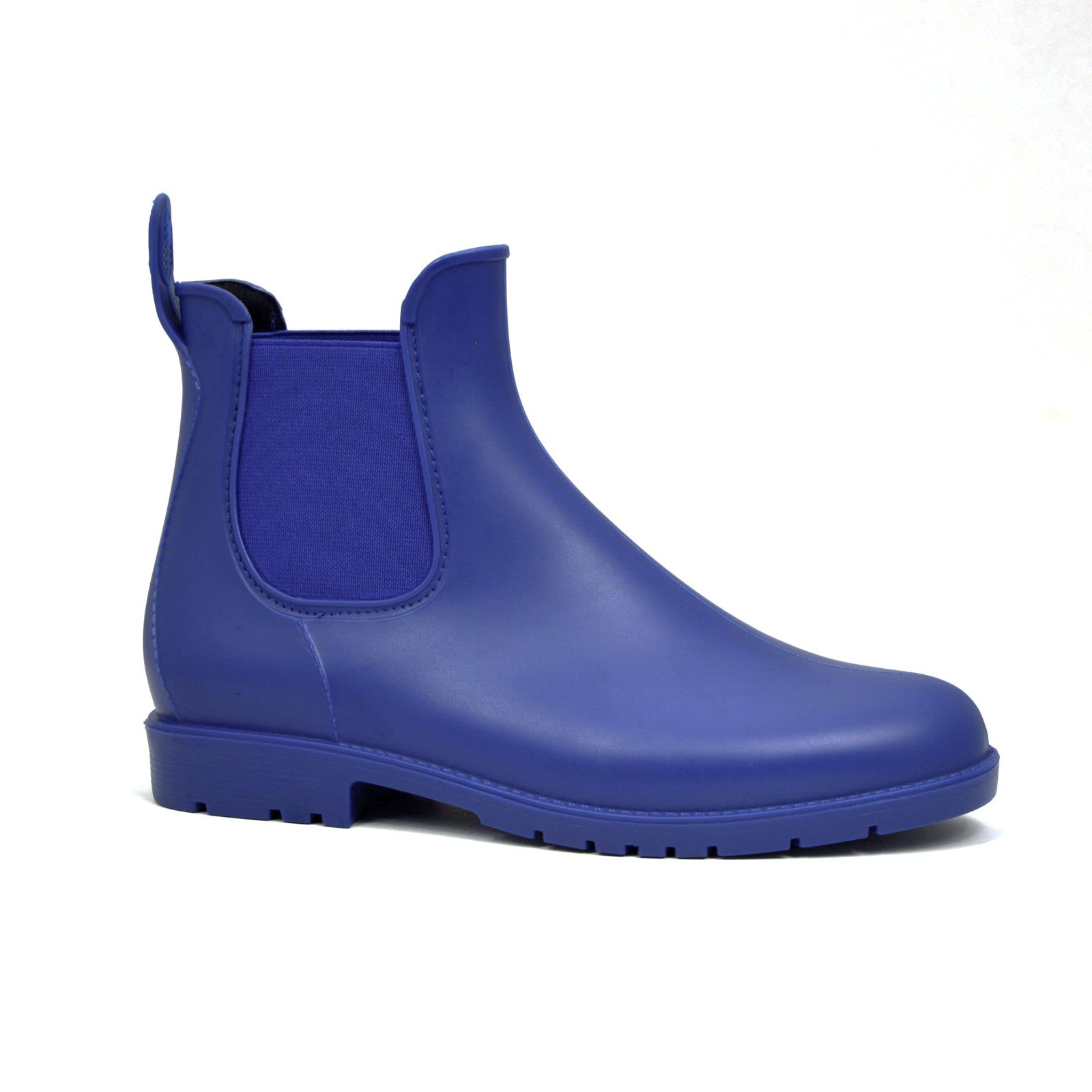 Chelsea Blue Ankle Rain Boots PVC 3 | Wellies Online