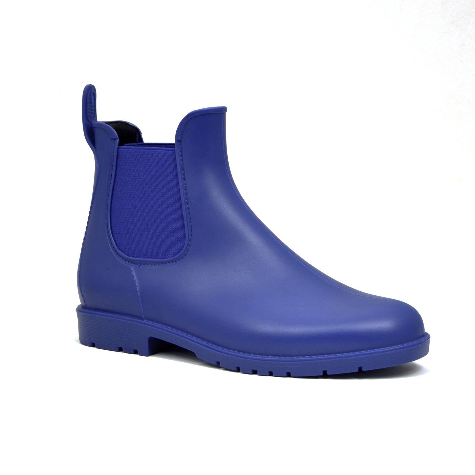 Chelsea Blue Ankle Rain Boots PVC 4 | Wellies Online