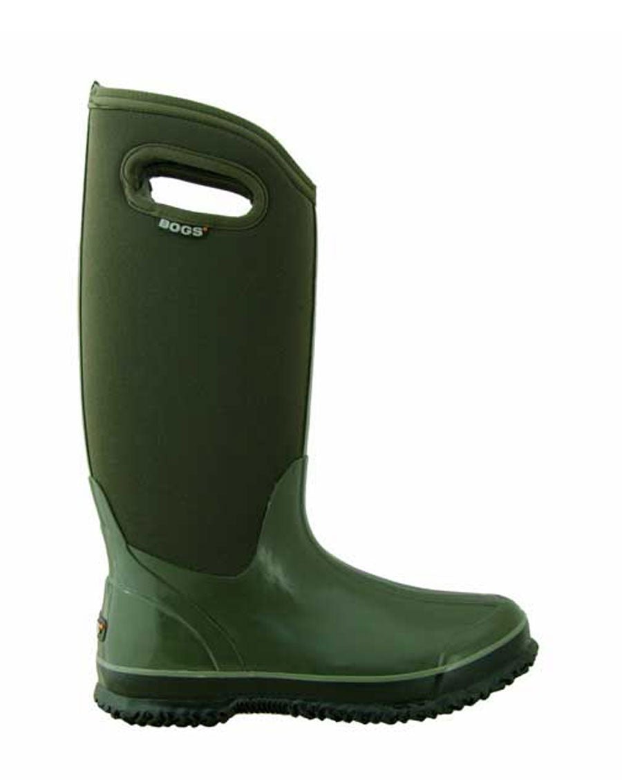 Classic High Solid Green 1 | Wellies Online