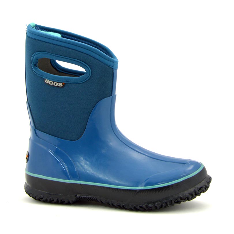 Classic Mid Solid Blue 3 | Wellies Online