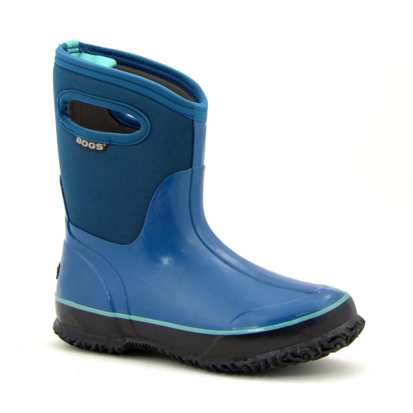 Classic Mid Solid Blue 4 | Wellies Online
