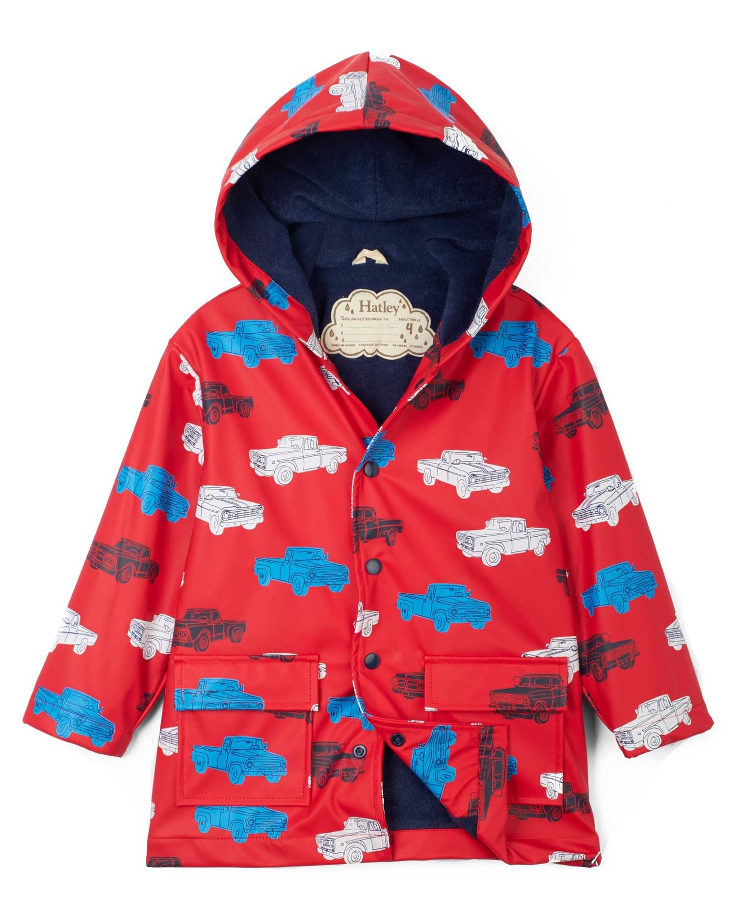 Classic Pickup Trucks Raincoat