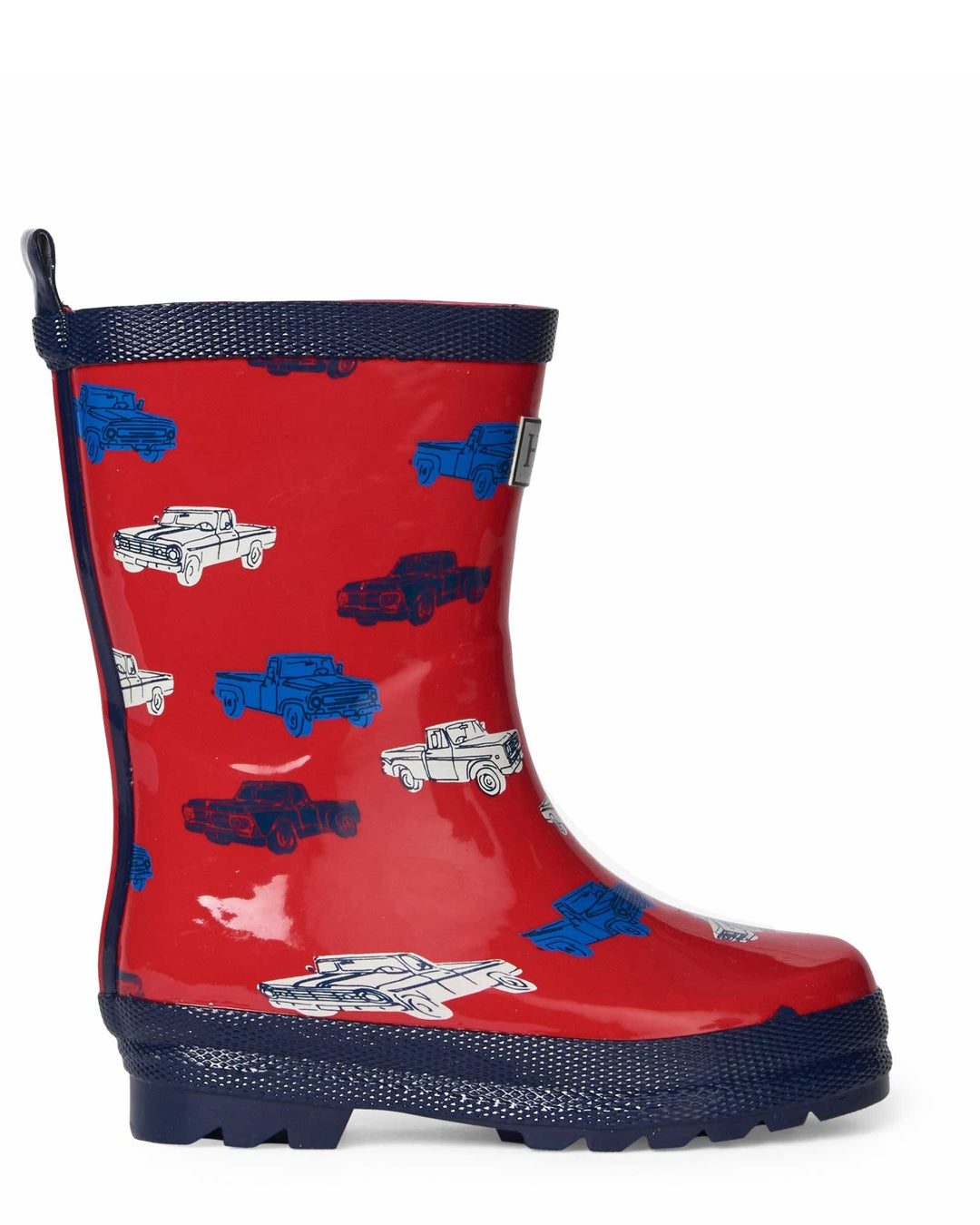 Classic Pickup Trucks Shiny Gumboots 1 | Wellies Online